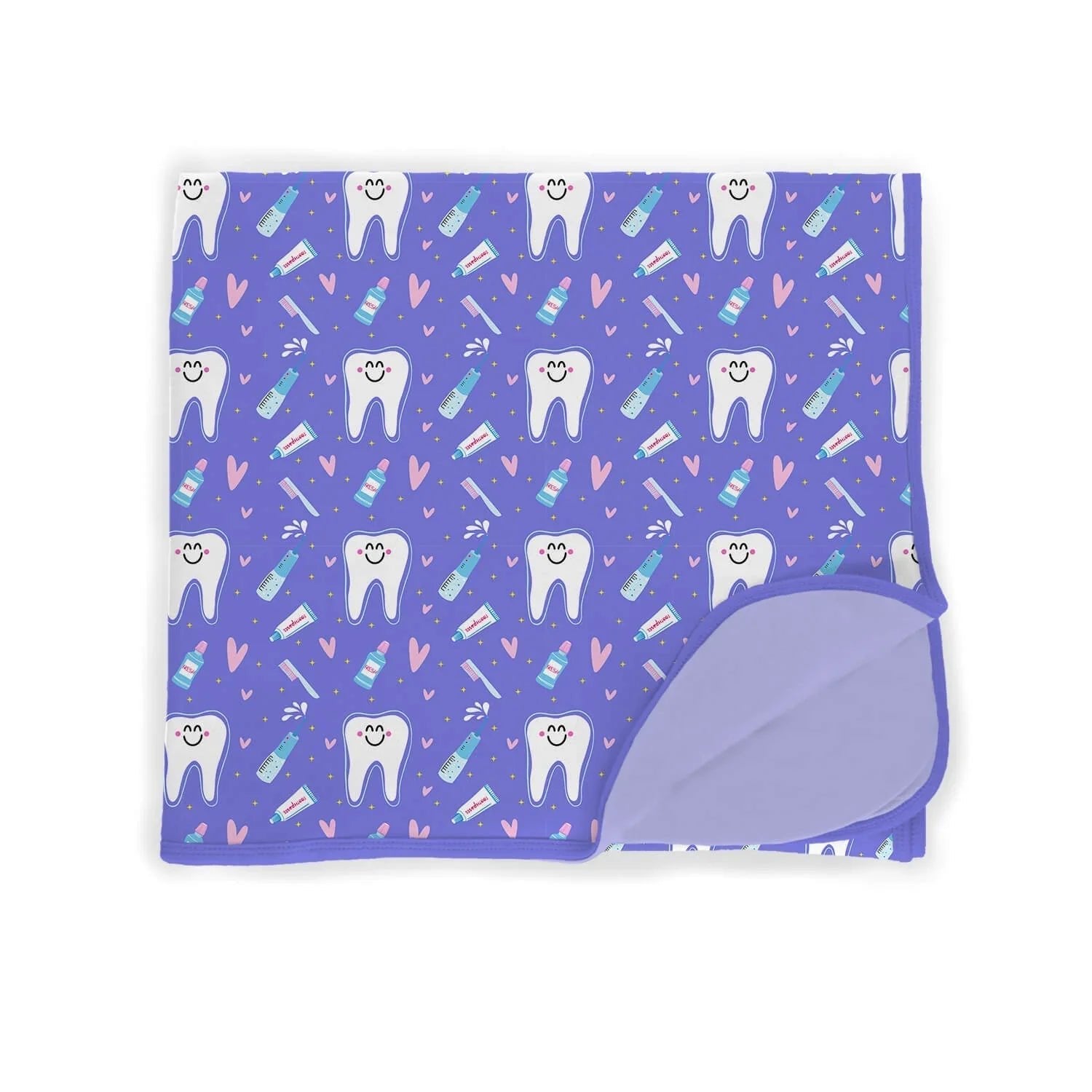 Brushing Teeth Toddler Blanket - StazzyBaby