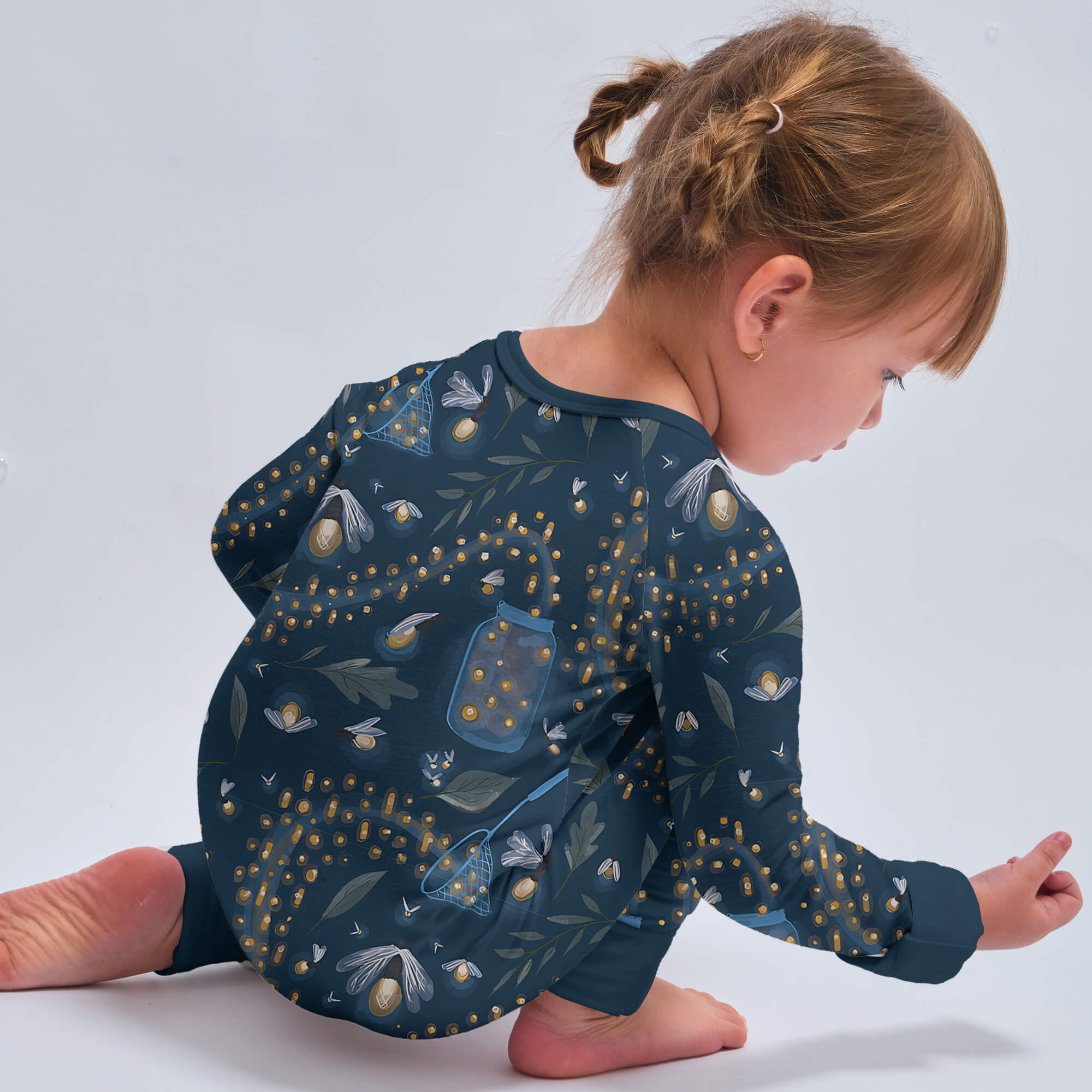 Catching Fireflies Convertible Zippered Romper - StazzyBaby