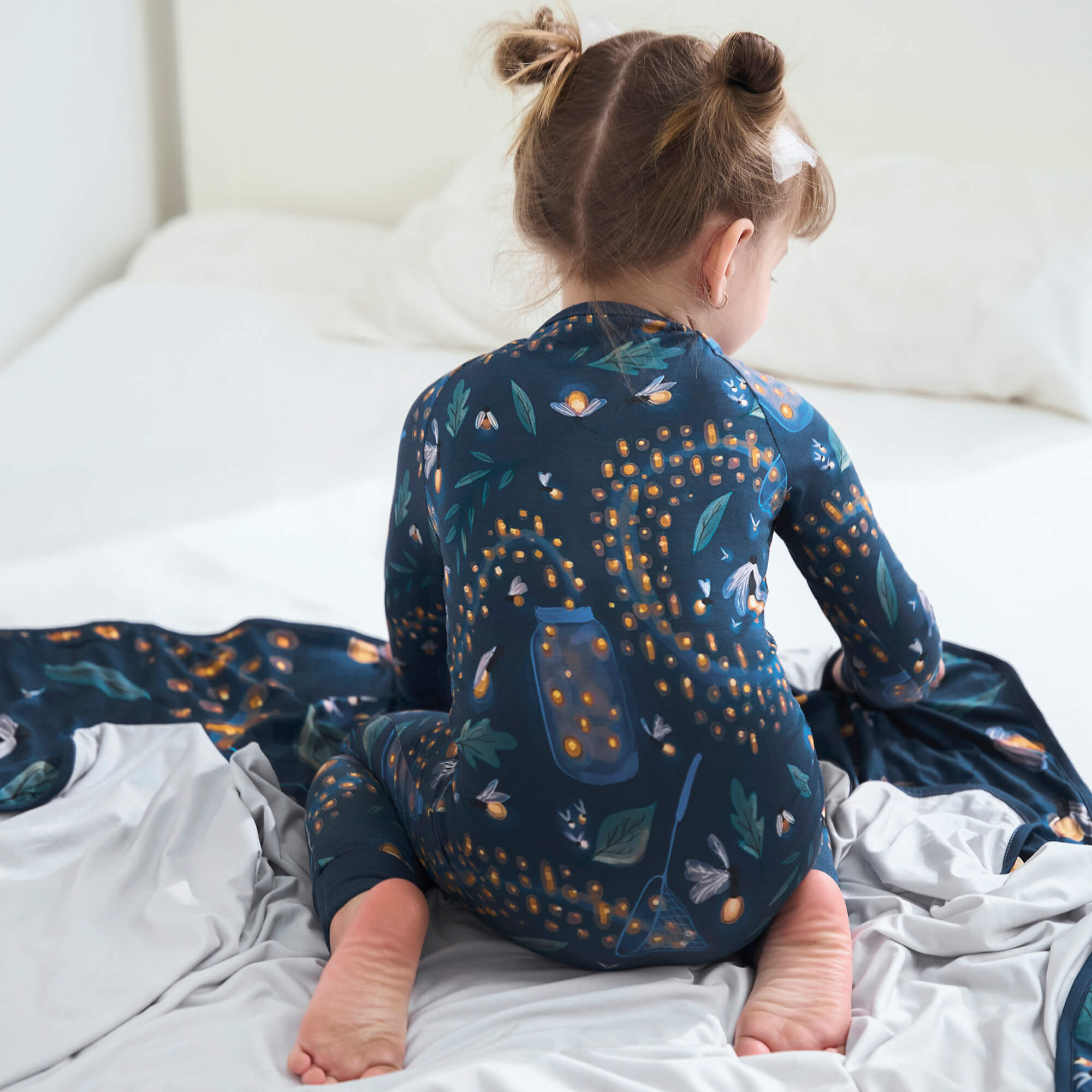 Catching Fireflies Convertible Zippered Romper - StazzyBaby