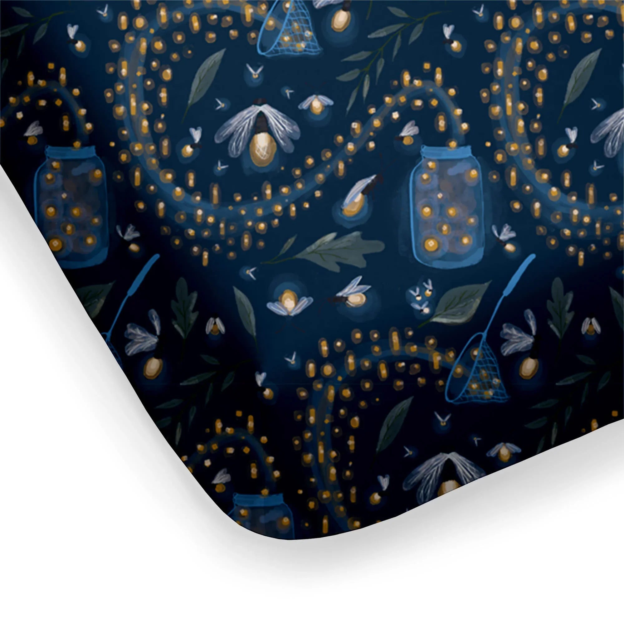 Catching Fireflies Fitted Crib Sheet - StazzyBaby