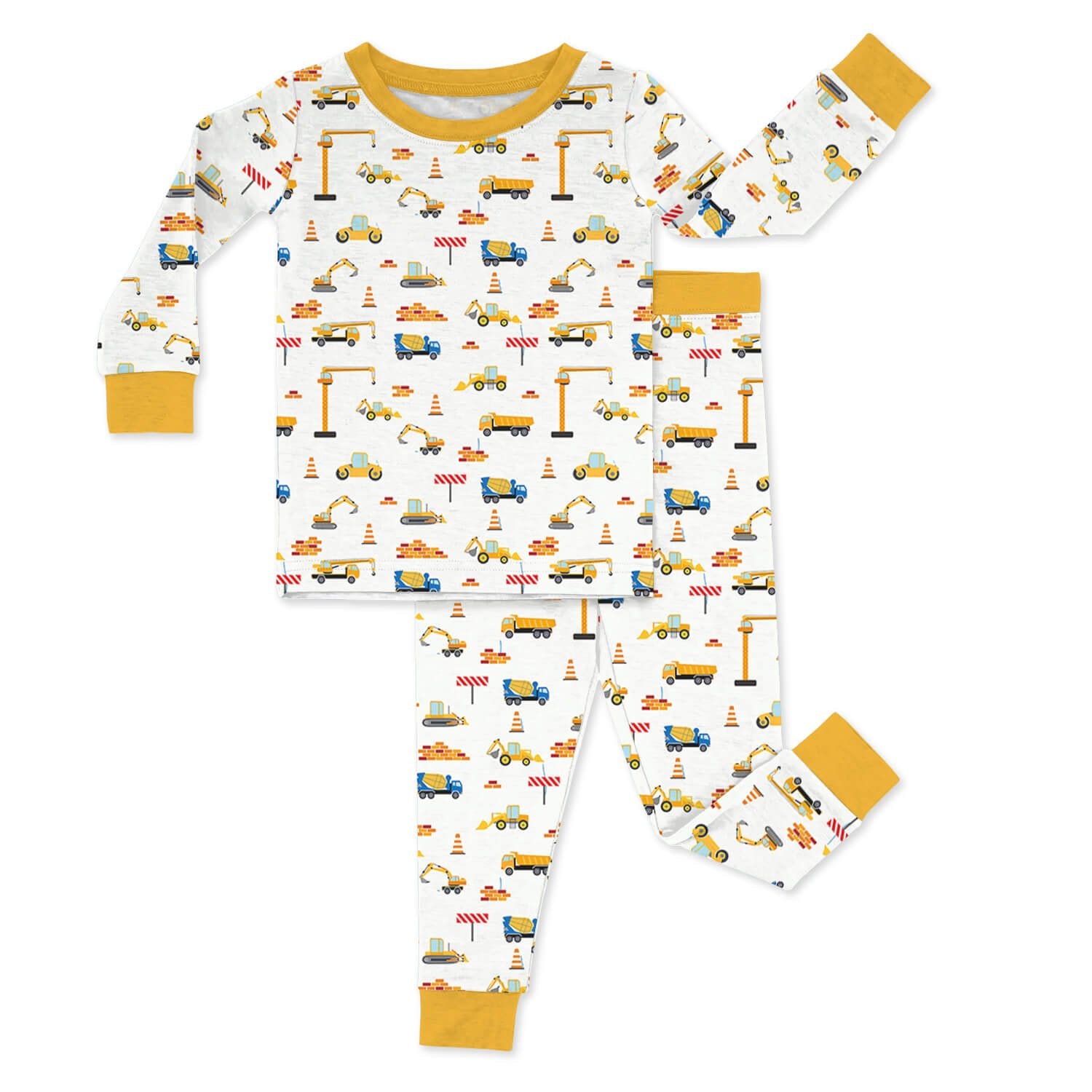 Construction Two Piece Pajama Set - StazzyBaby