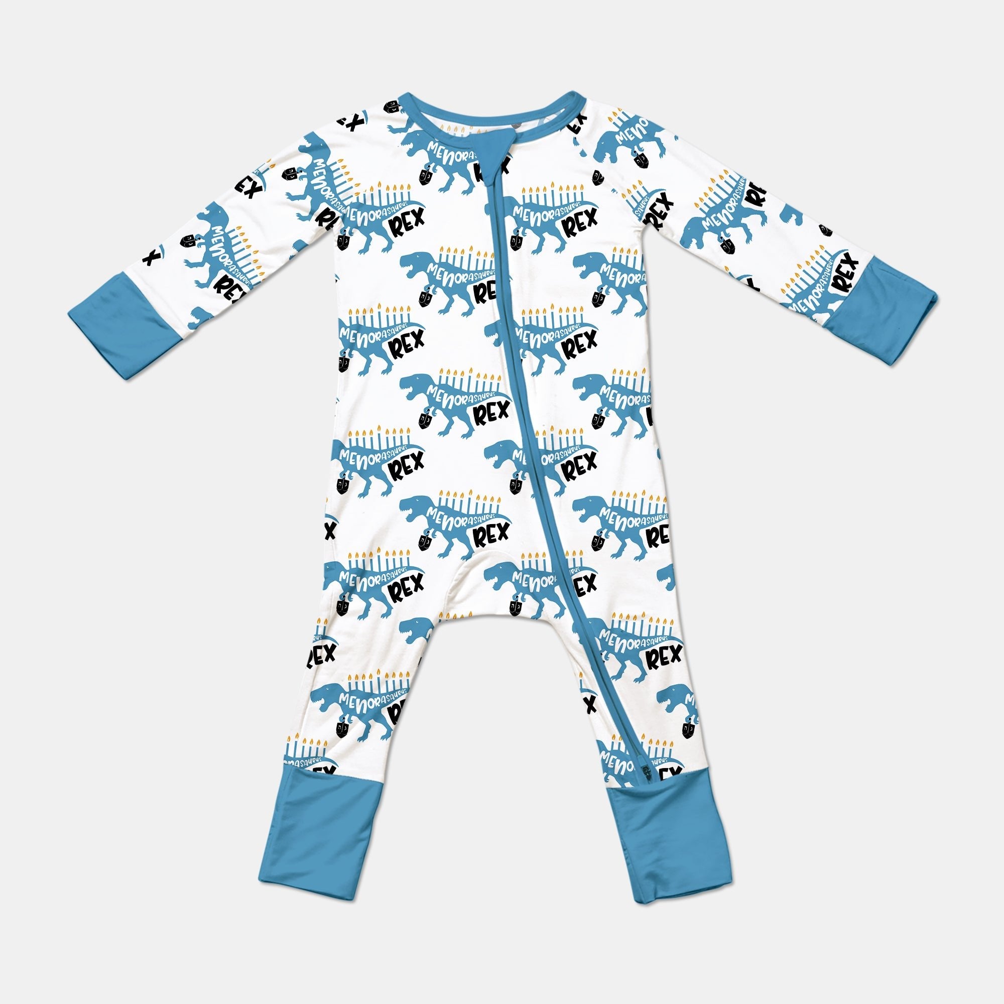 Dinosaur Hanukkah Boy Zippy - StazzyBaby