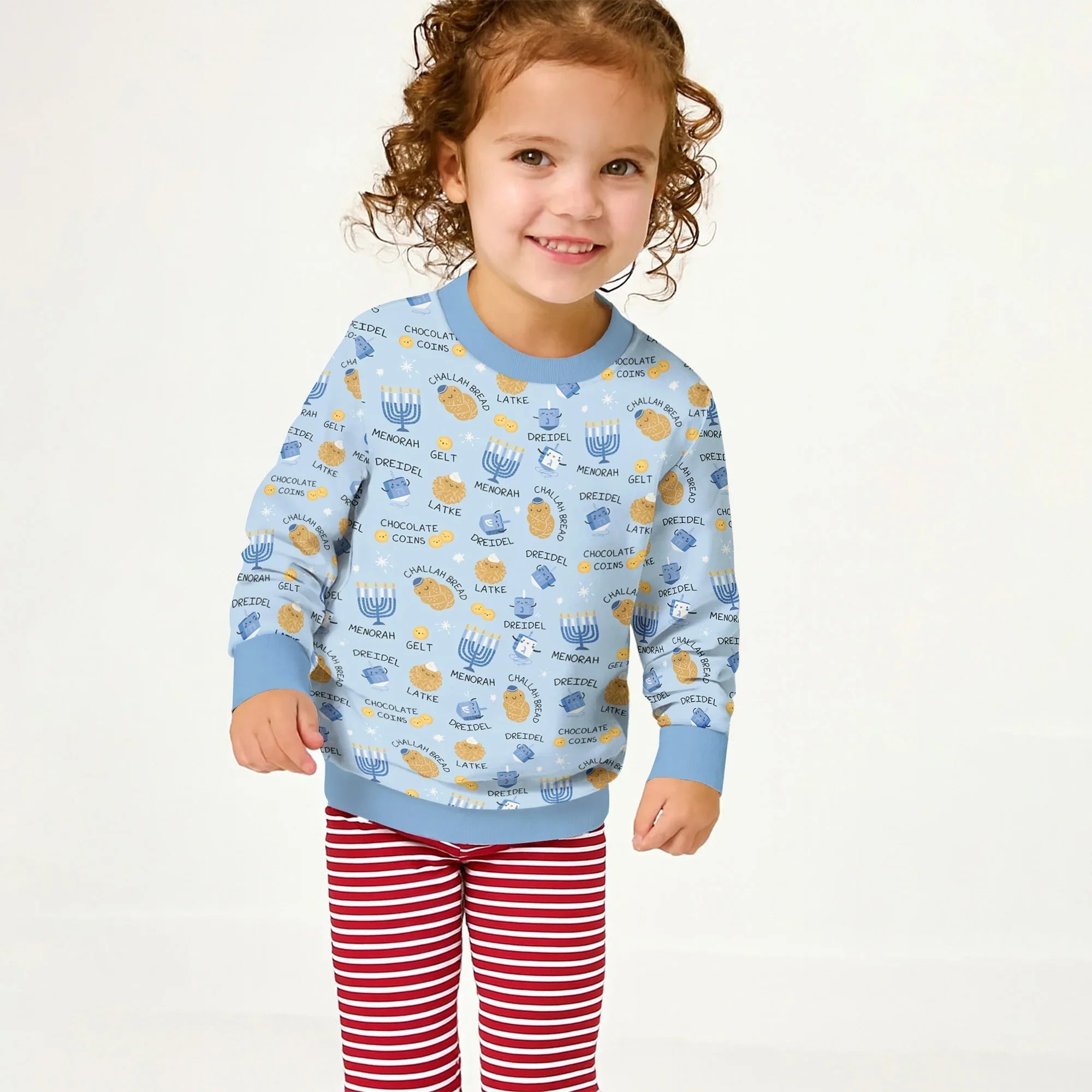 Family Hanukkah Matching Crewneck Sweatshirt - StazzyBaby