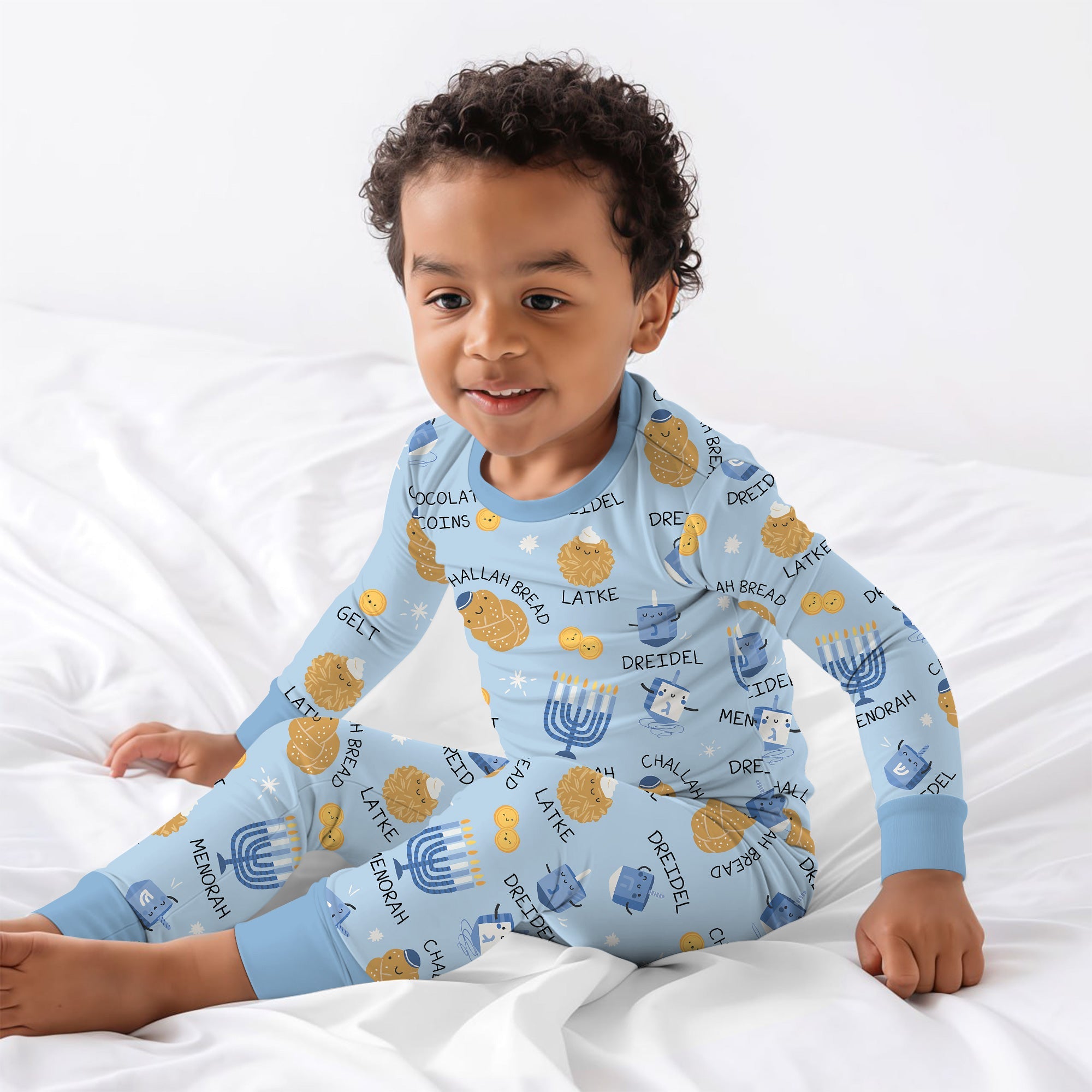 Family Hanukkah Matching Two - Piece Pajama Set - StazzyBaby