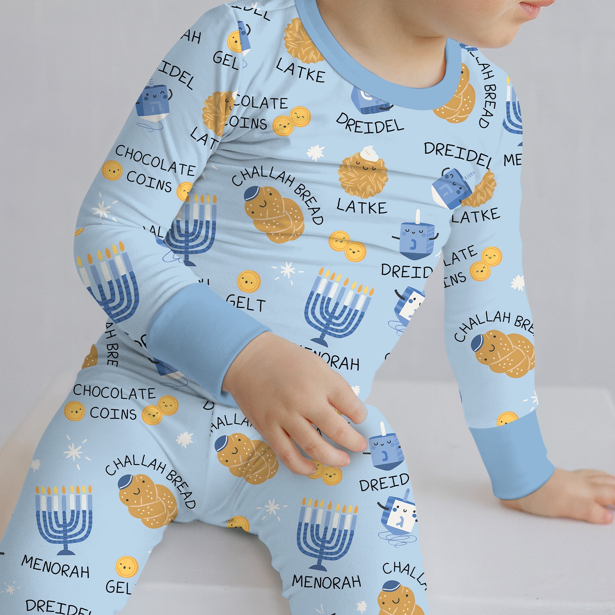 Family Hanukkah Matching Two - Piece Pajama Set - StazzyBaby