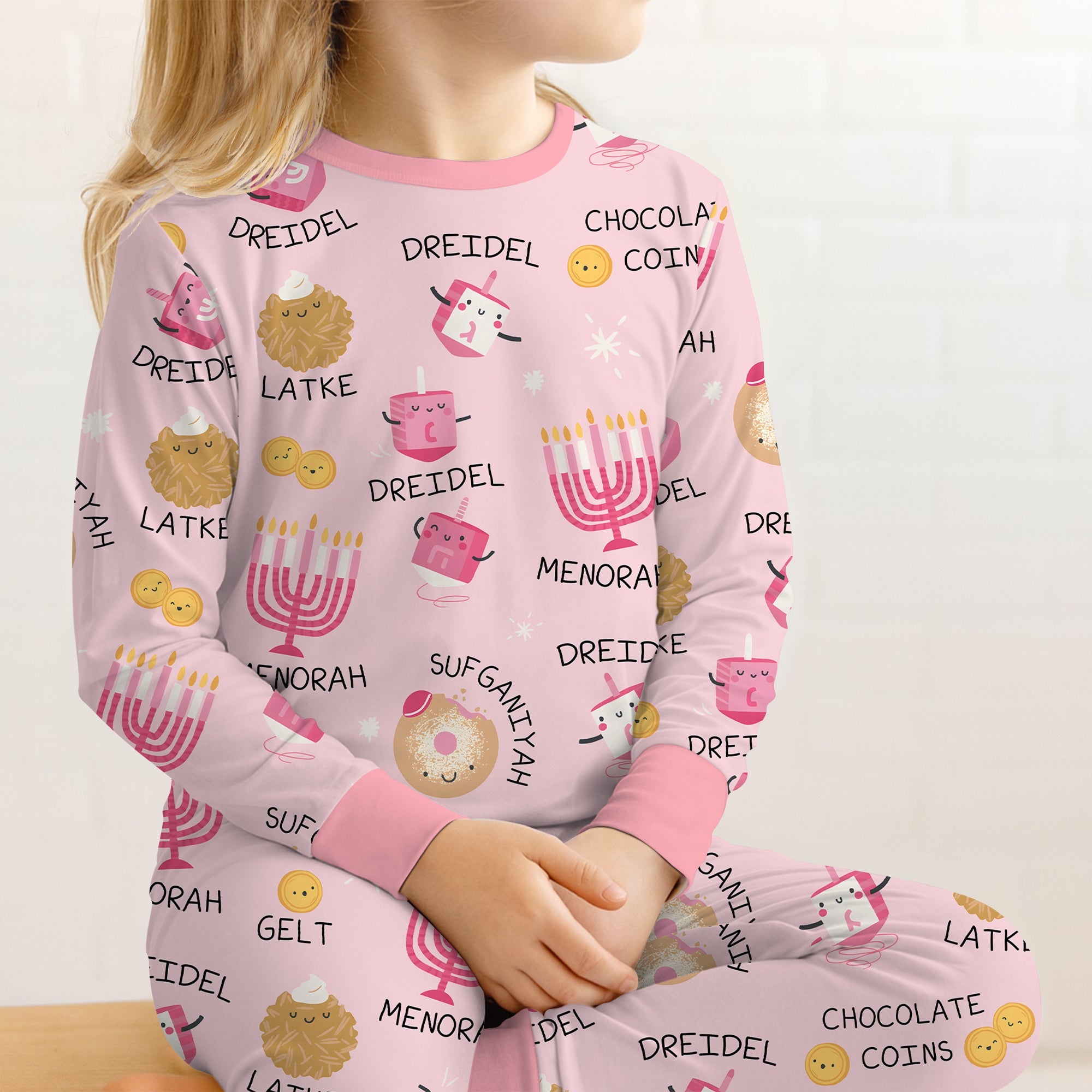 Family Hanukkah Matching Two - Piece Pajama Set - StazzyBaby