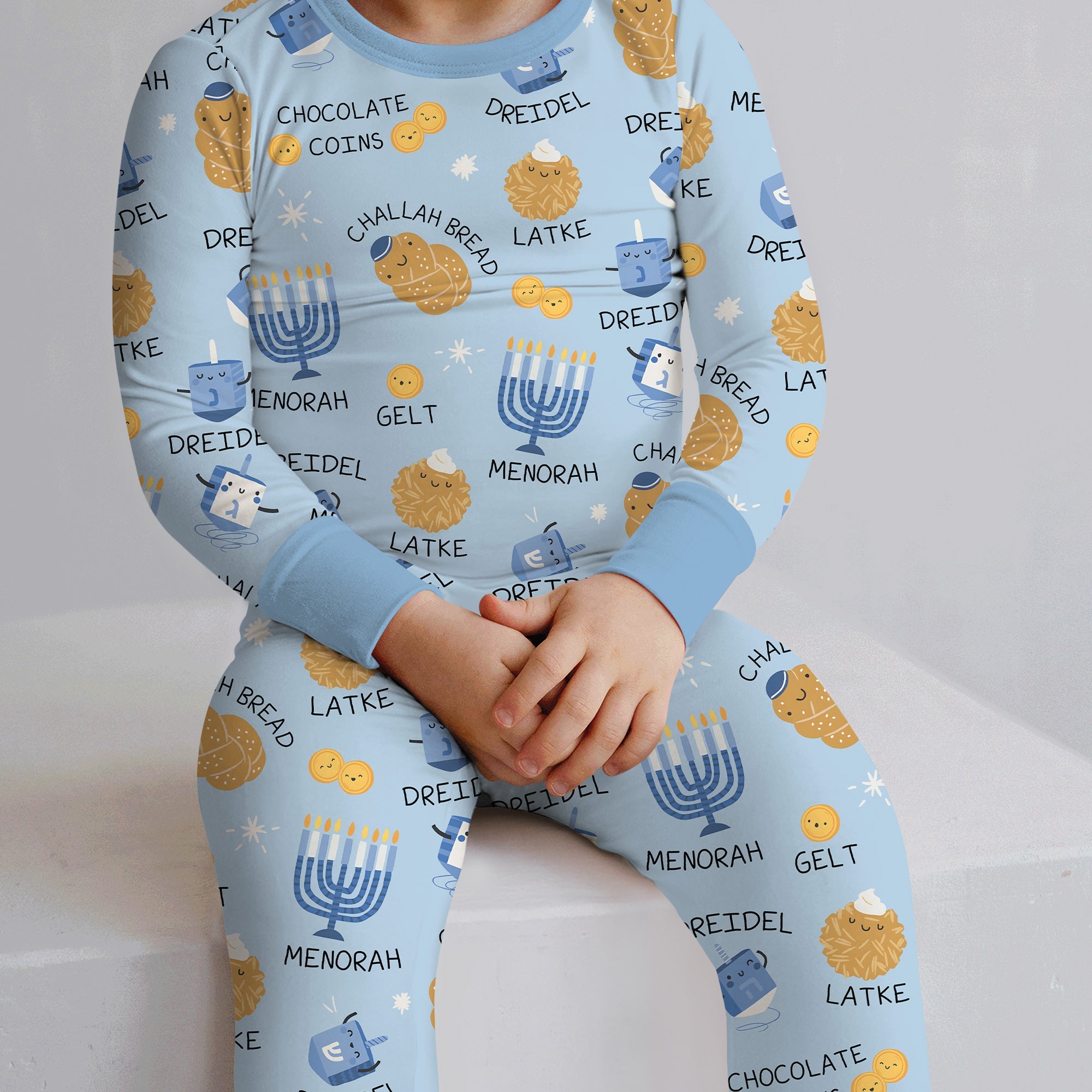Family Hanukkah Matching Two - Piece Pajama Set - StazzyBaby