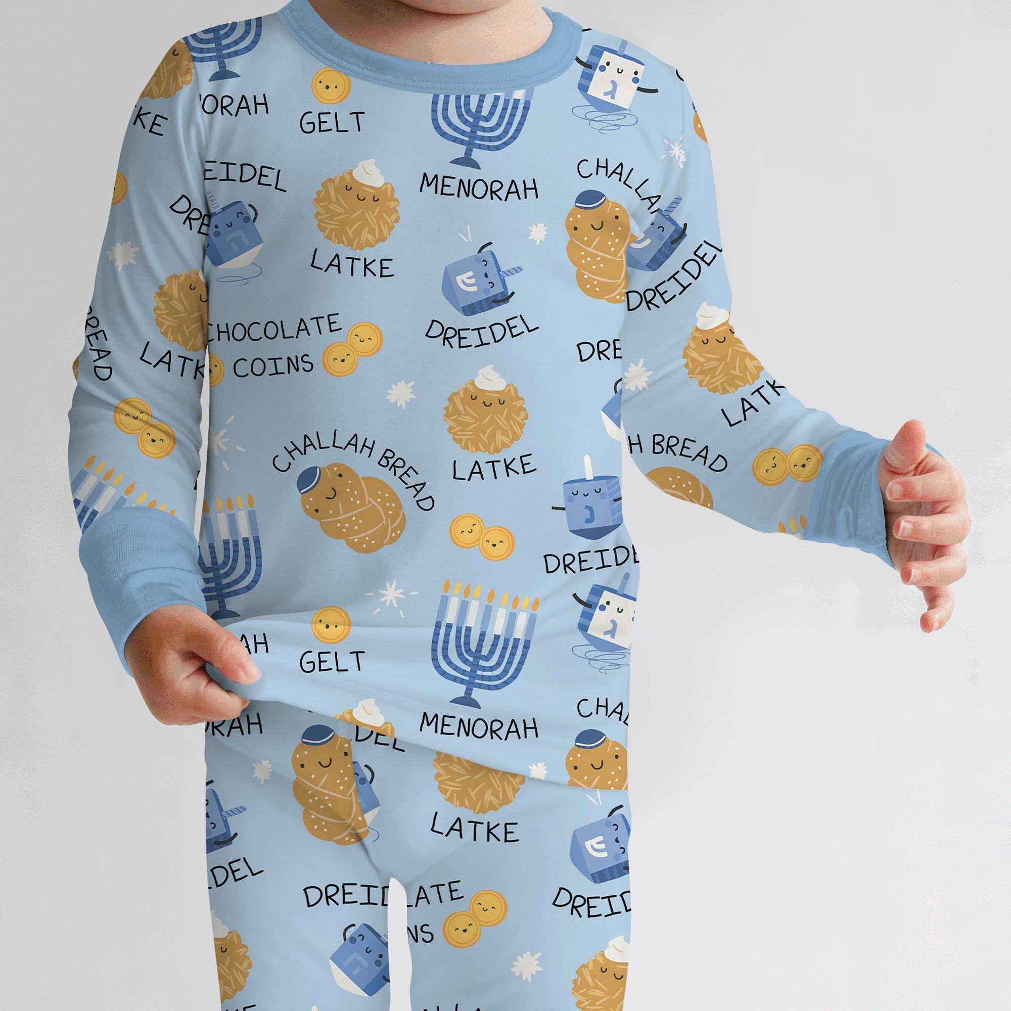 Family Hanukkah Matching Two - Piece Pajama Set - StazzyBaby