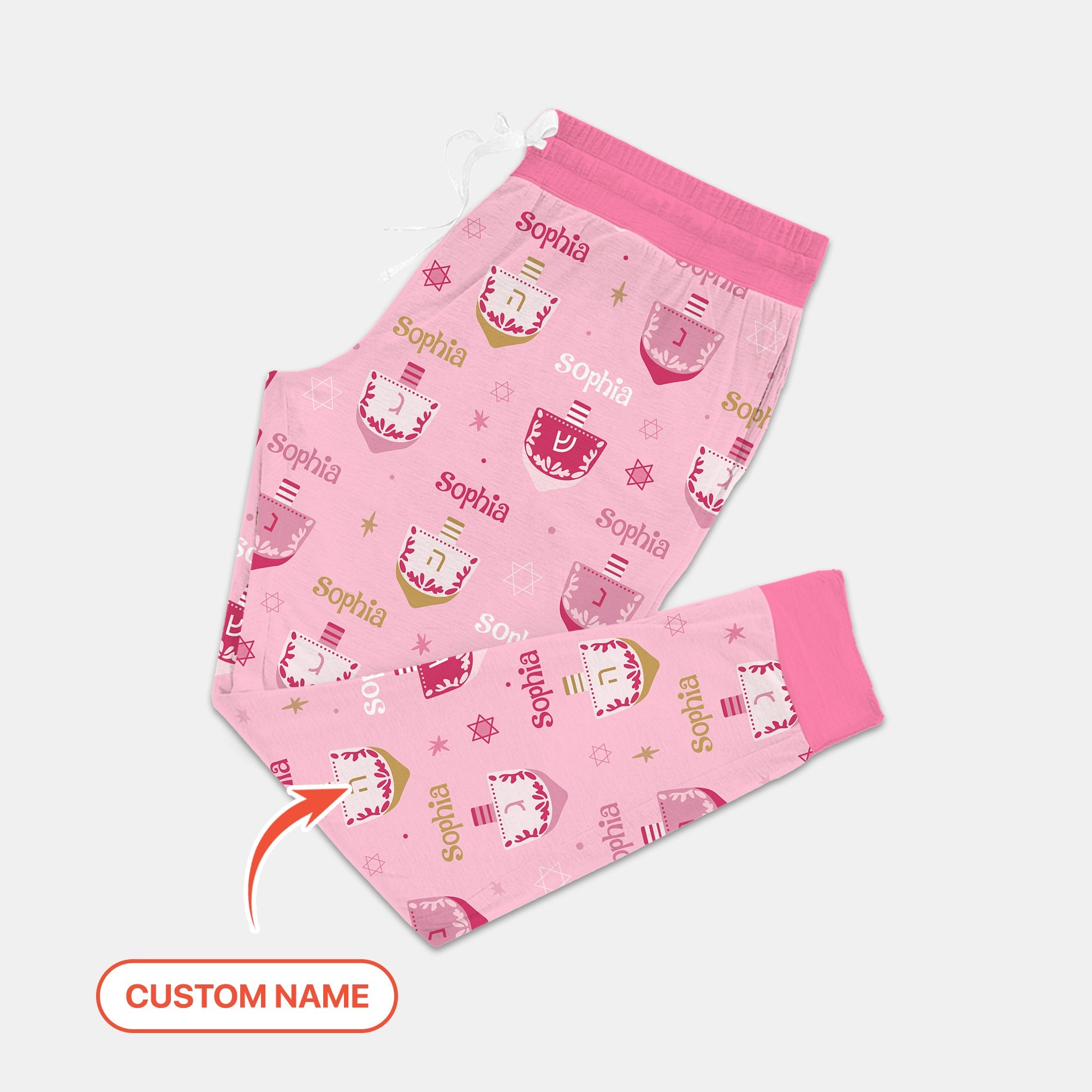 Hanukkah Dreidels Women Pajama Set - StazzyBaby