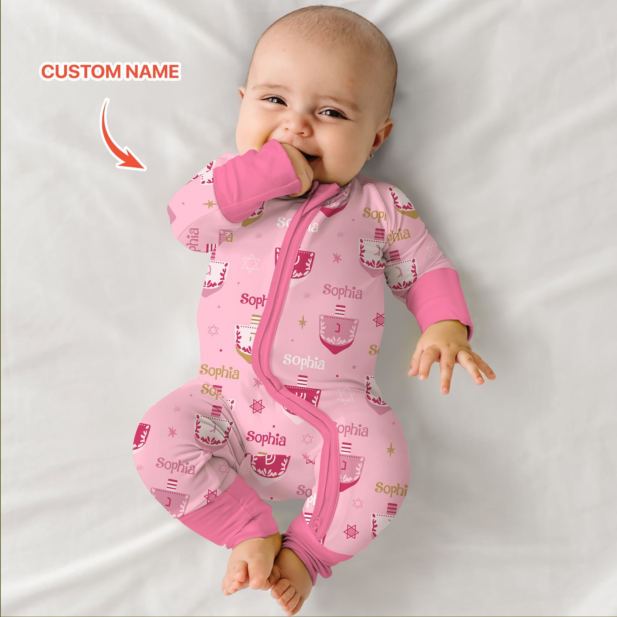 Hanukkah Dreidels Zippy - StazzyBaby