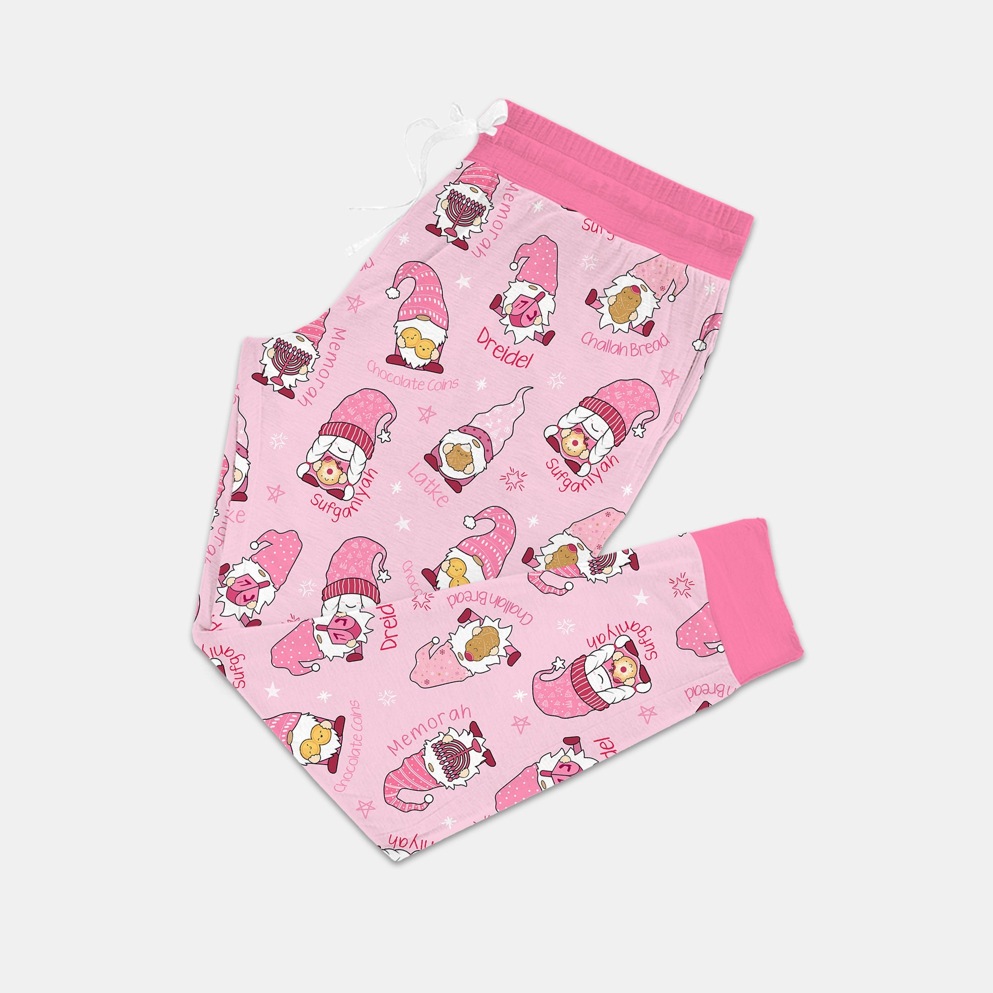 Happy Hanukkah Matching Family Women Pajama Set - StazzyBaby