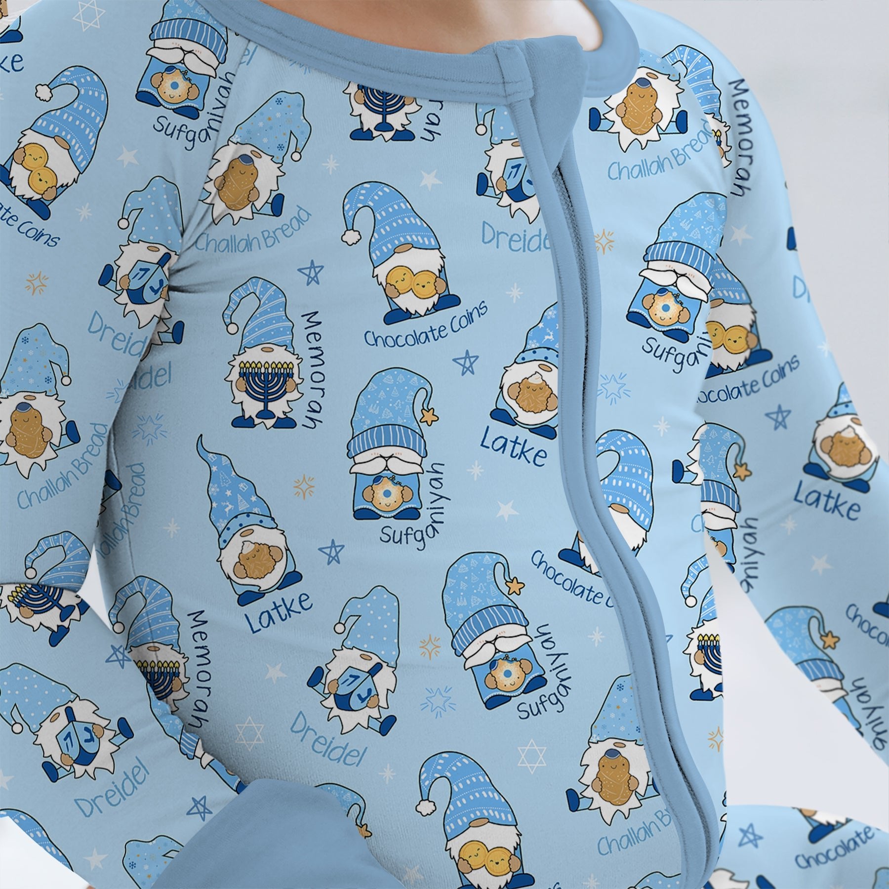 Happy Hanukkah Matching Family Zippy - StazzyBaby