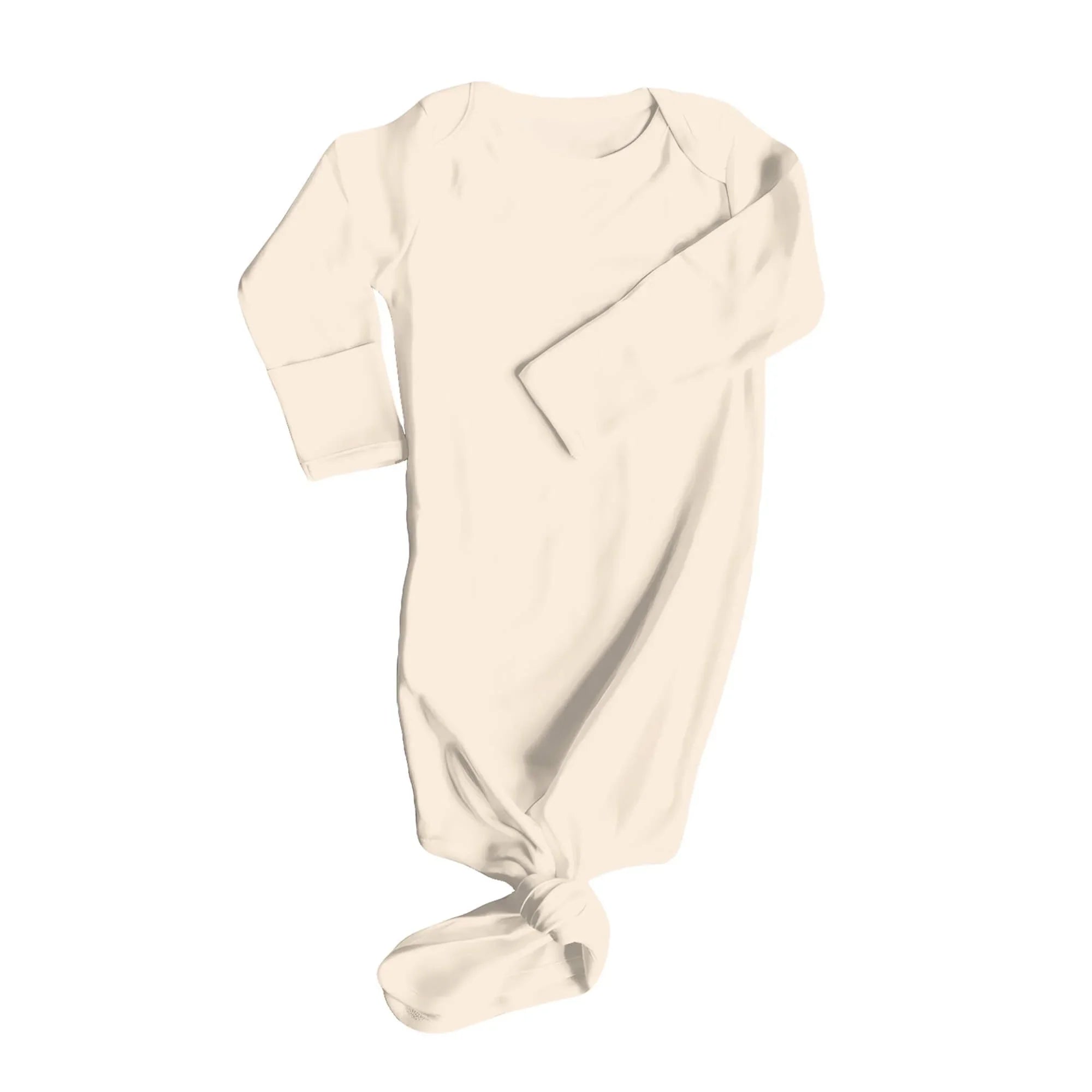 Knot Gown In Antique White - StazzyBaby