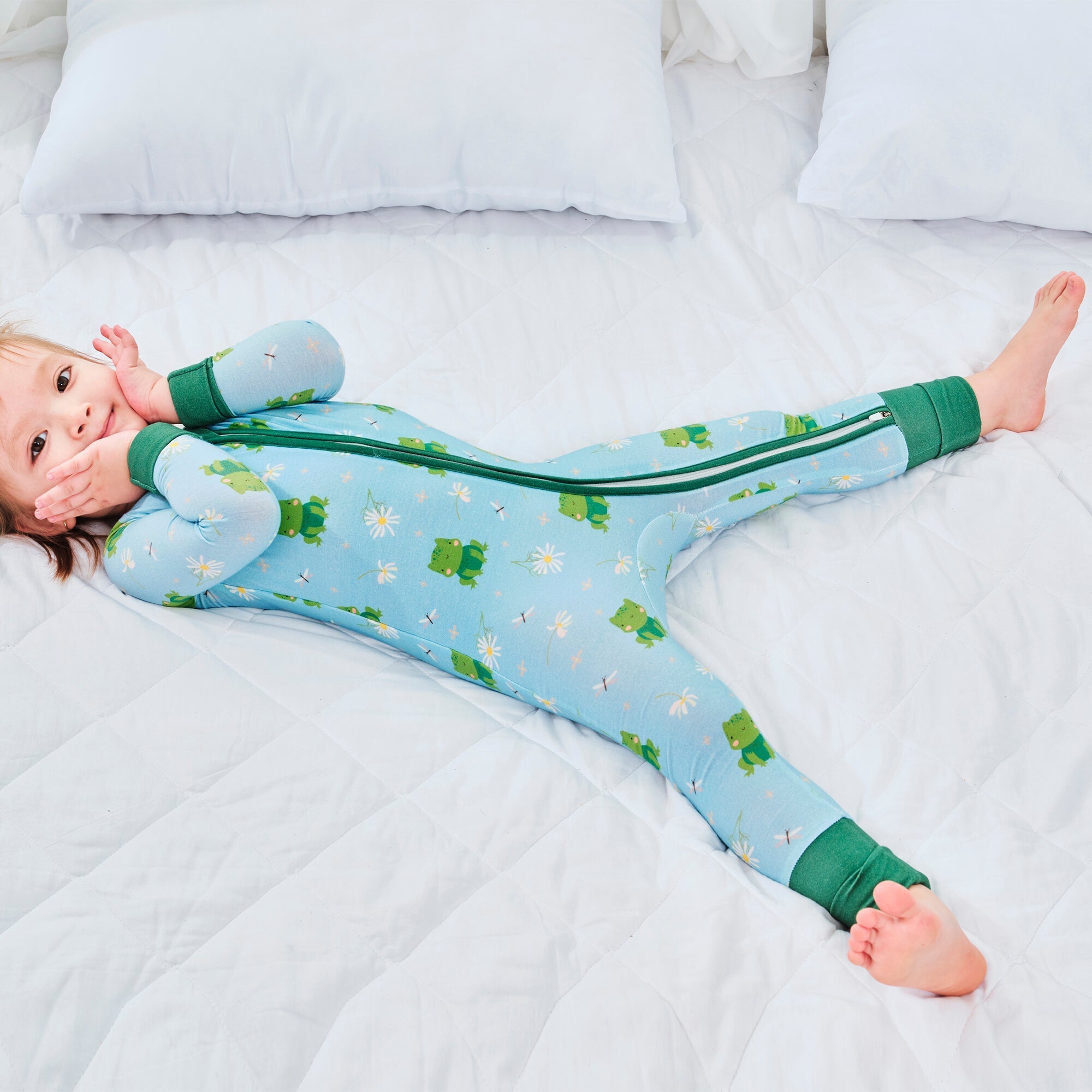 Leaping Love Convertible Zippered Romper - StazzyBaby