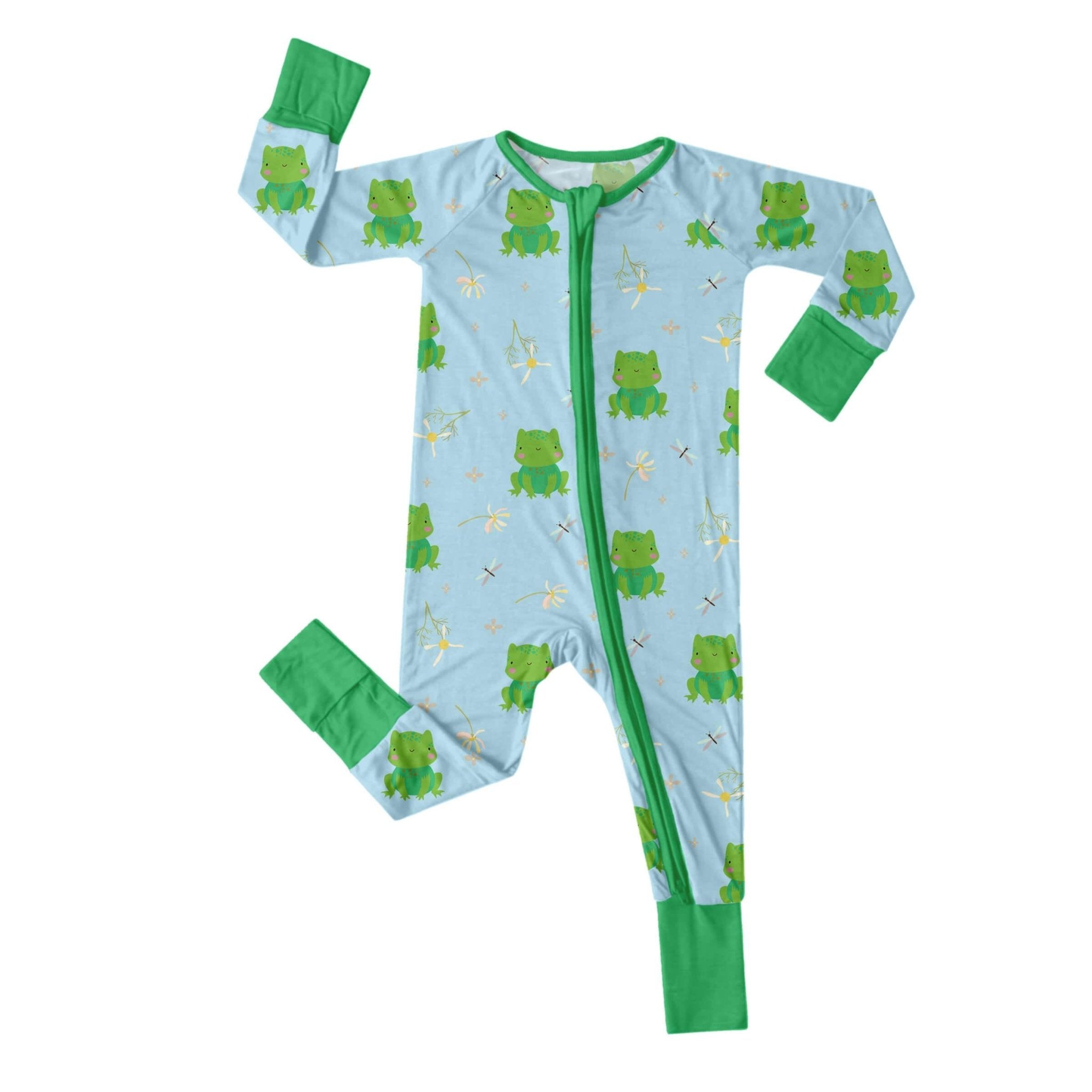 Leaping Love Convertible Zippered Romper - StazzyBaby