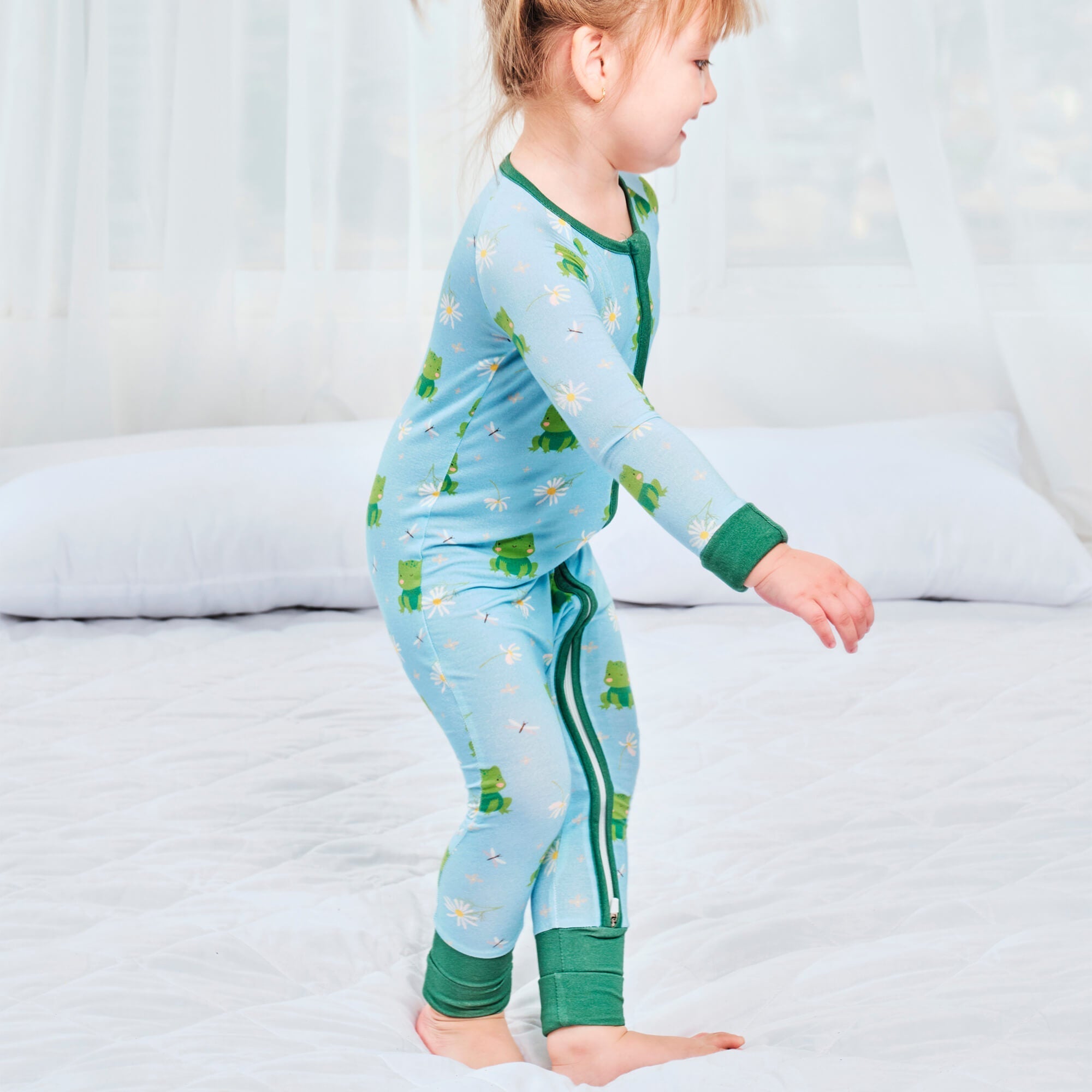 Leaping Love Convertible Zippered Romper - StazzyBaby