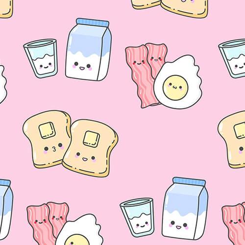 Pink Breakfast Buddies Convertible Zippered Romper - StazzyBaby