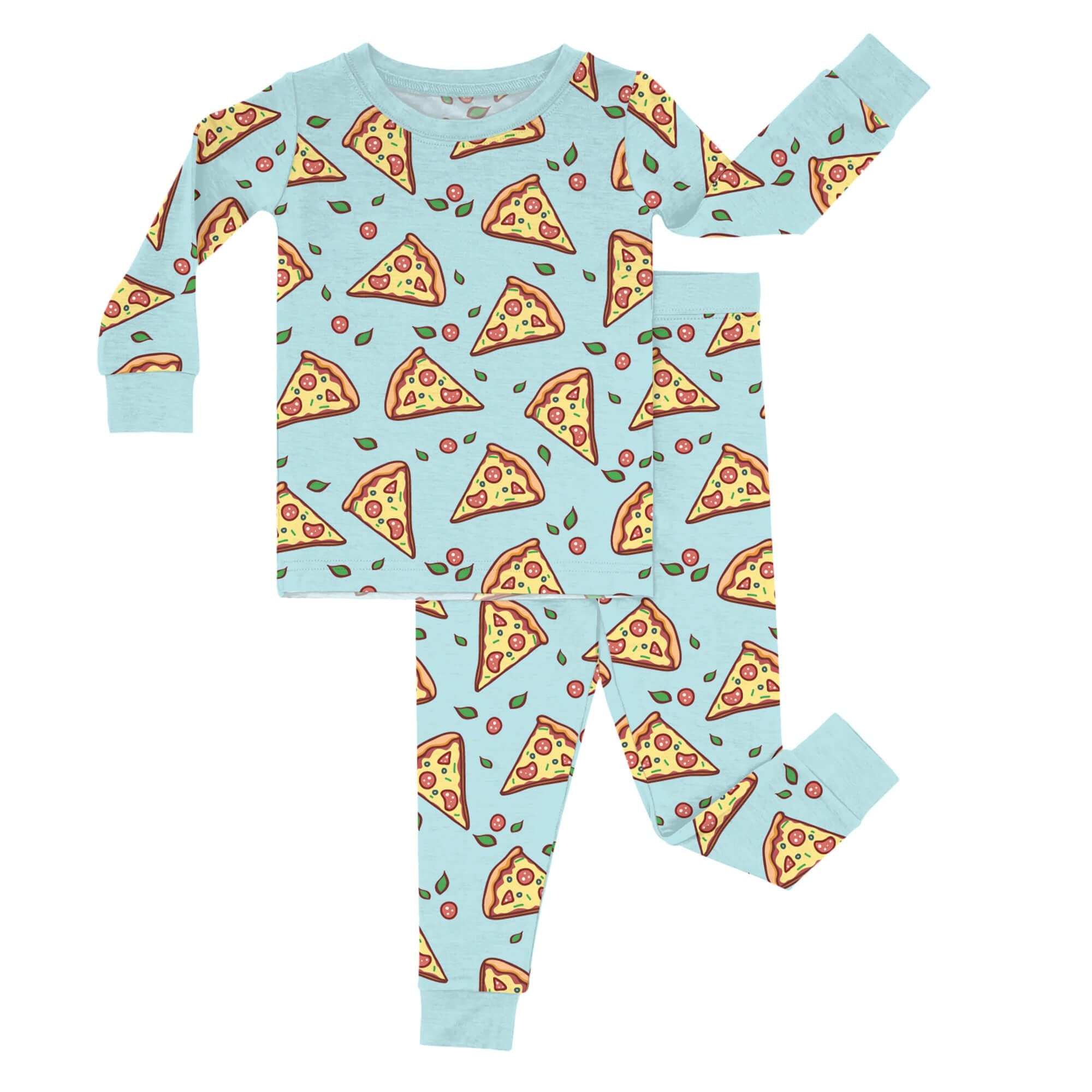 Pizza Doodle Two Piece Pajama Set - StazzyBaby