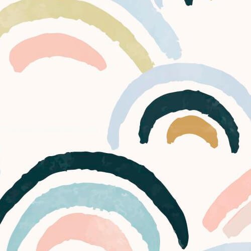 Rainbows Two Piece Pajama Set - StazzyBaby