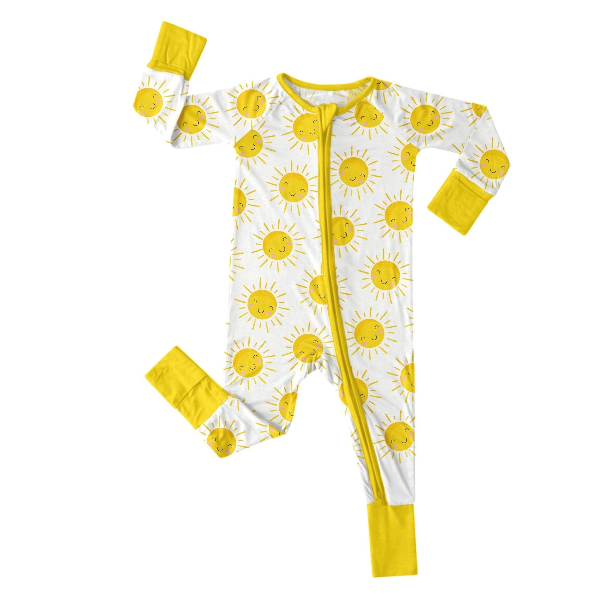 Sunshine Convertible Zippered Romper - StazzyBaby