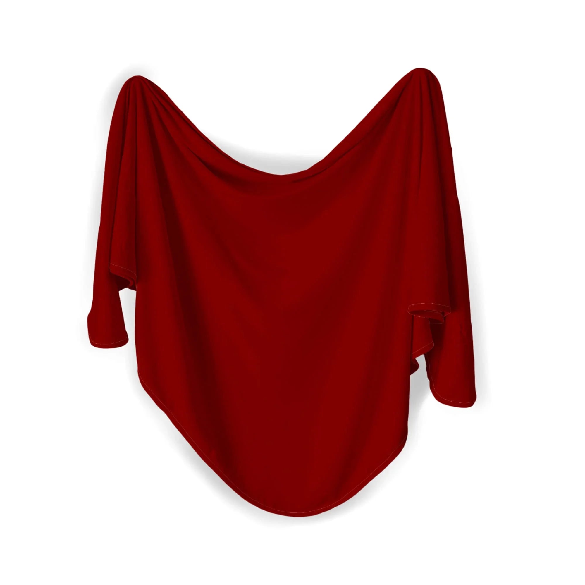 Swaddle Blanket In Maroon - StazzyBaby