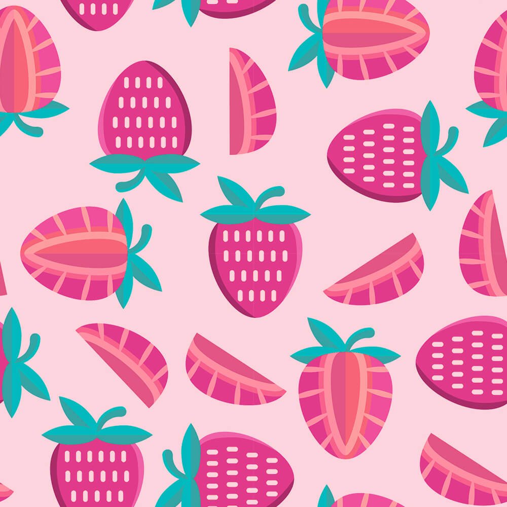 Sweet Strawberries Two Piece Pajama Set - StazzyBaby