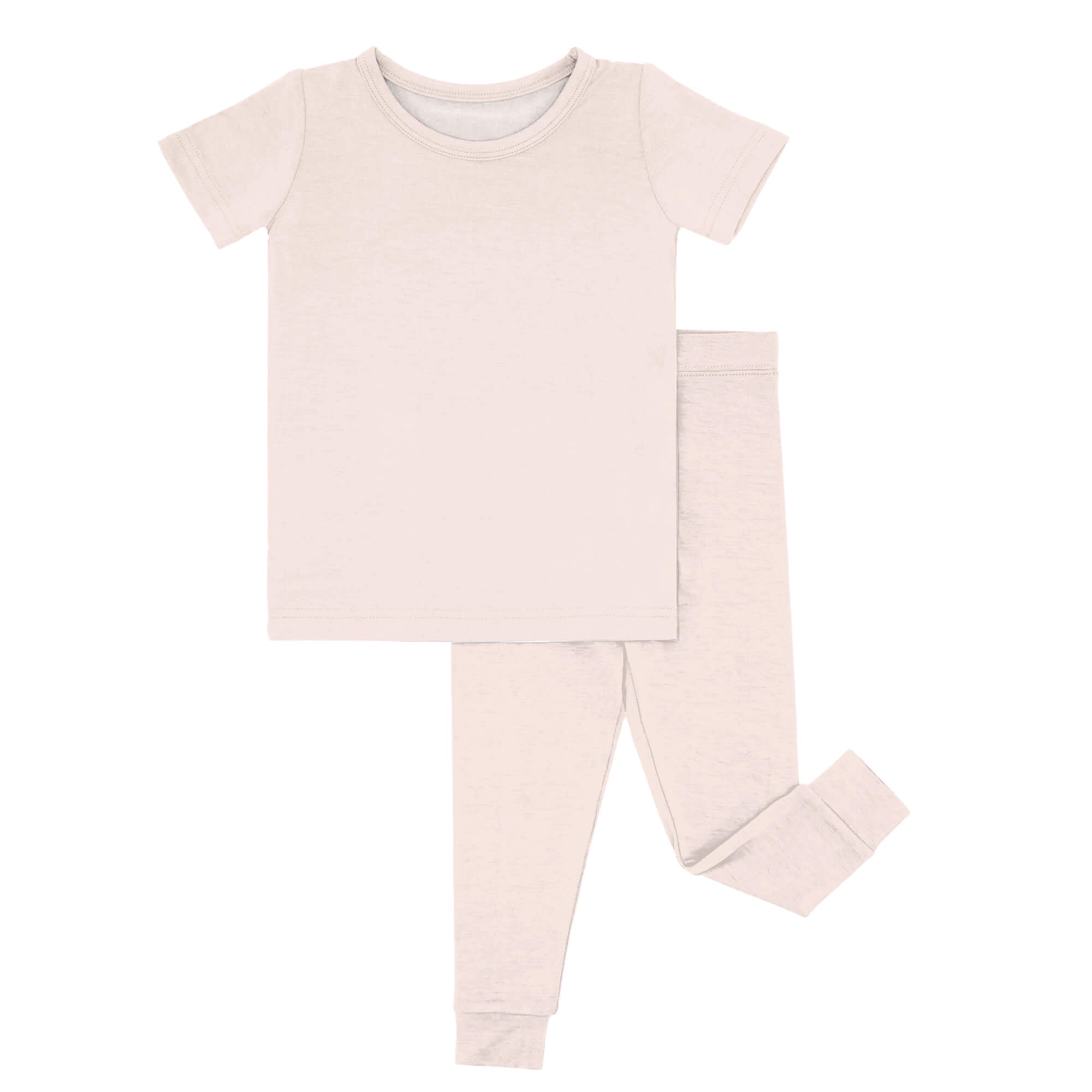 Two - Piece Pajama Set in Blush - StazzyBaby