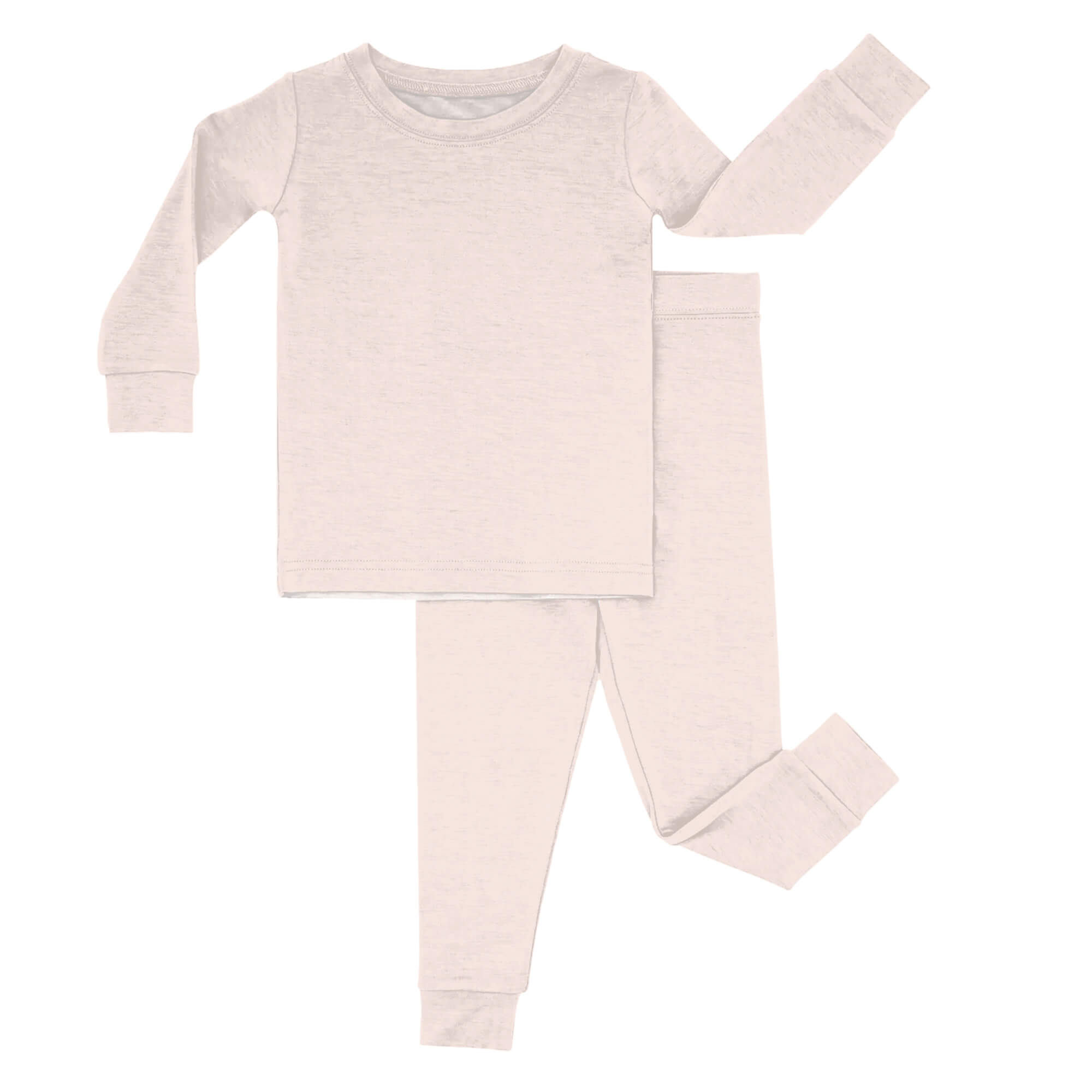 Two - Piece Pajama Set in Blush - StazzyBaby