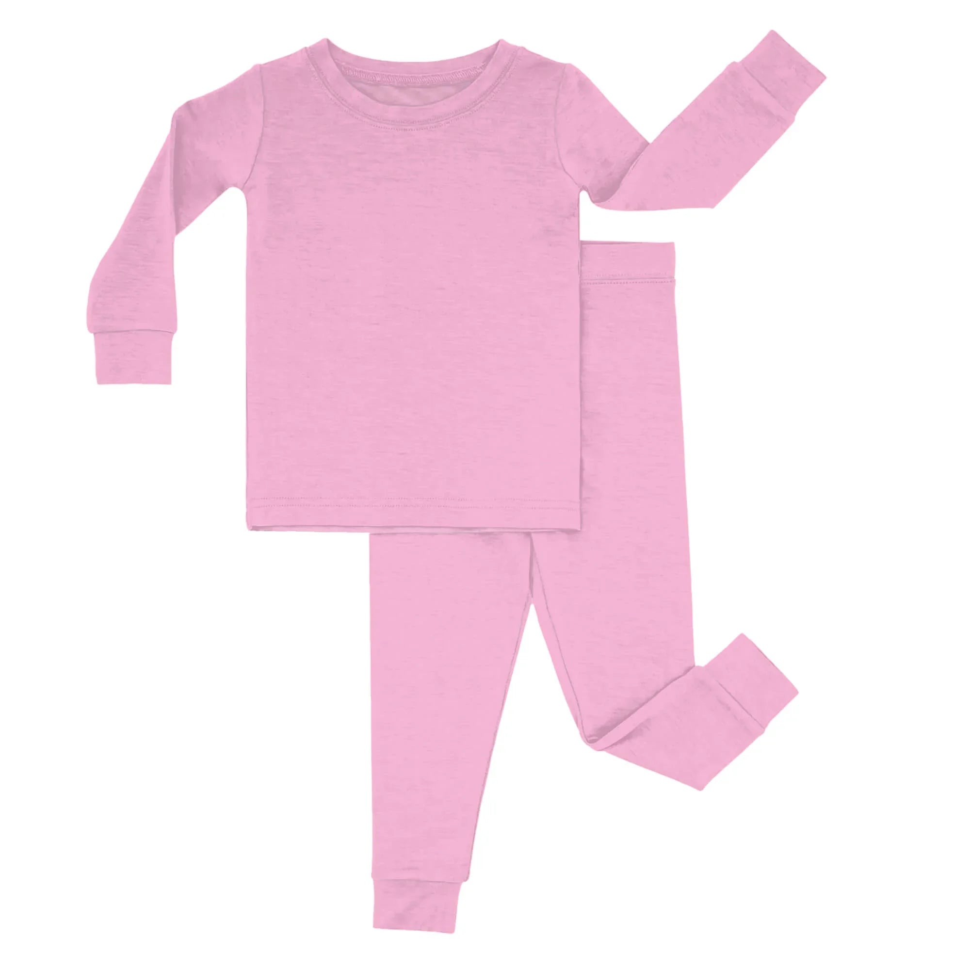 Two Piece Pajama Set In Pink - StazzyBaby