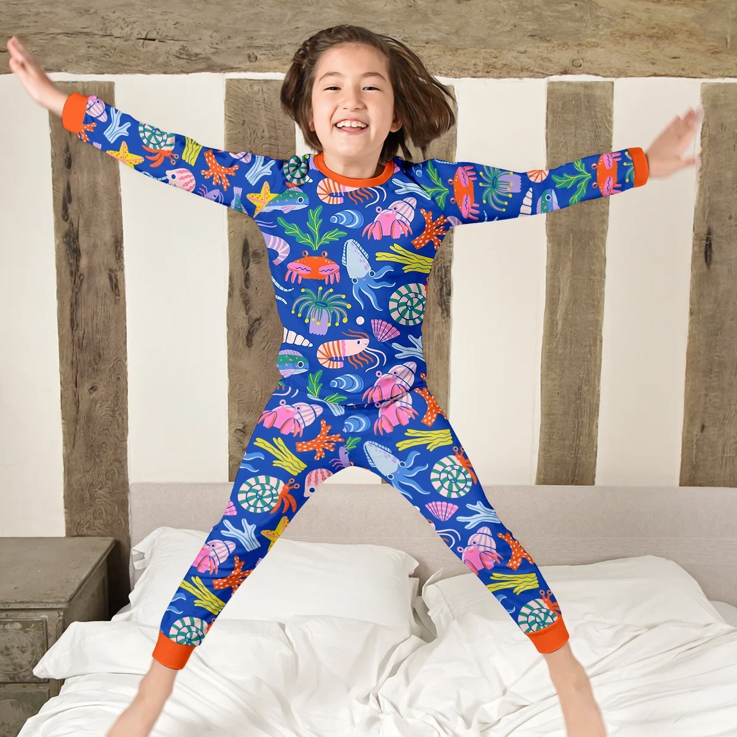 Under the Sea Two Piece Long Sleeve Pajama Set - StazzyBaby