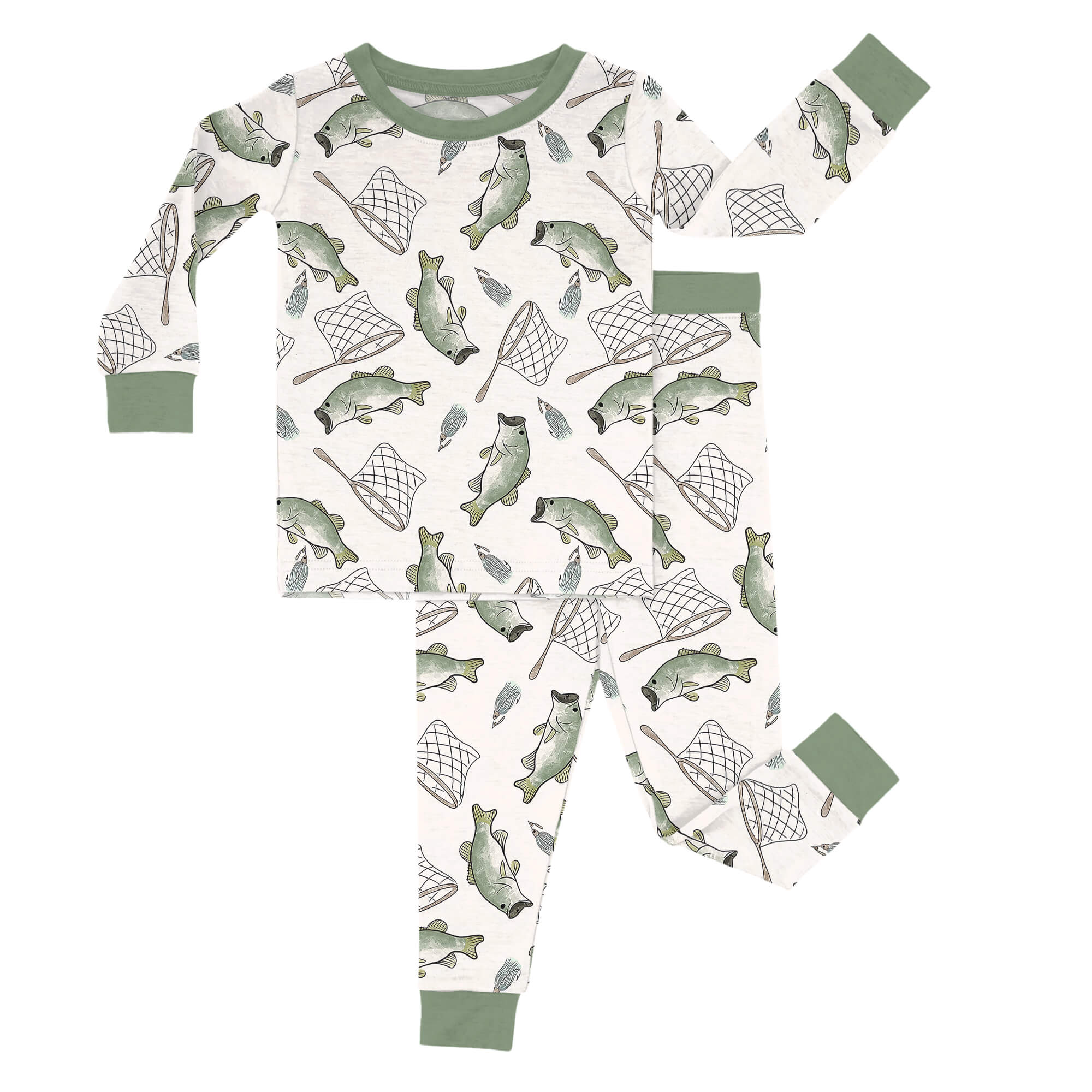 Bass Buddies Two Piece Pajama Set - StazzyBaby