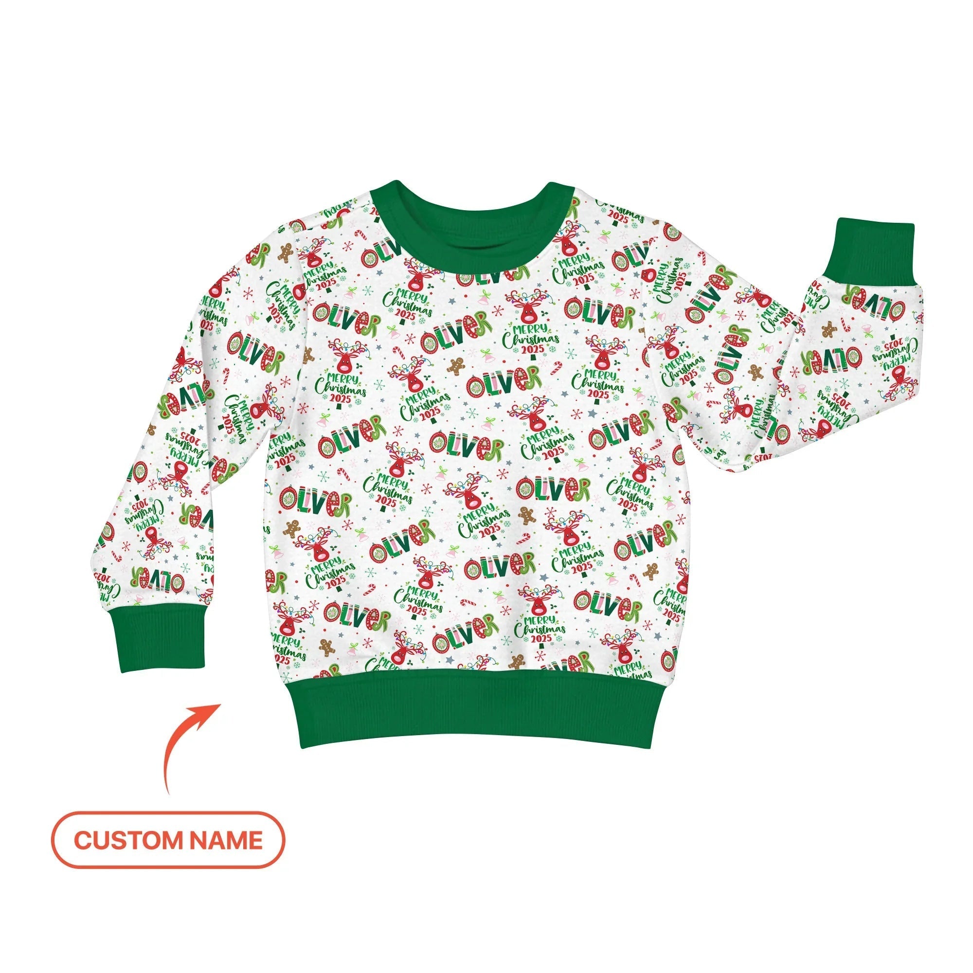 Custom Name "Whimsical Little Things" Crewneck Sweatshirt - StazzyBaby