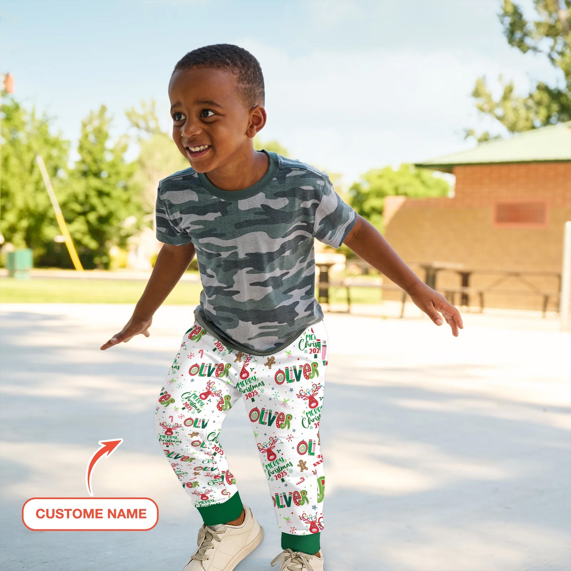 Custom Name "Whimsical Little Things" Jogger - StazzyBaby