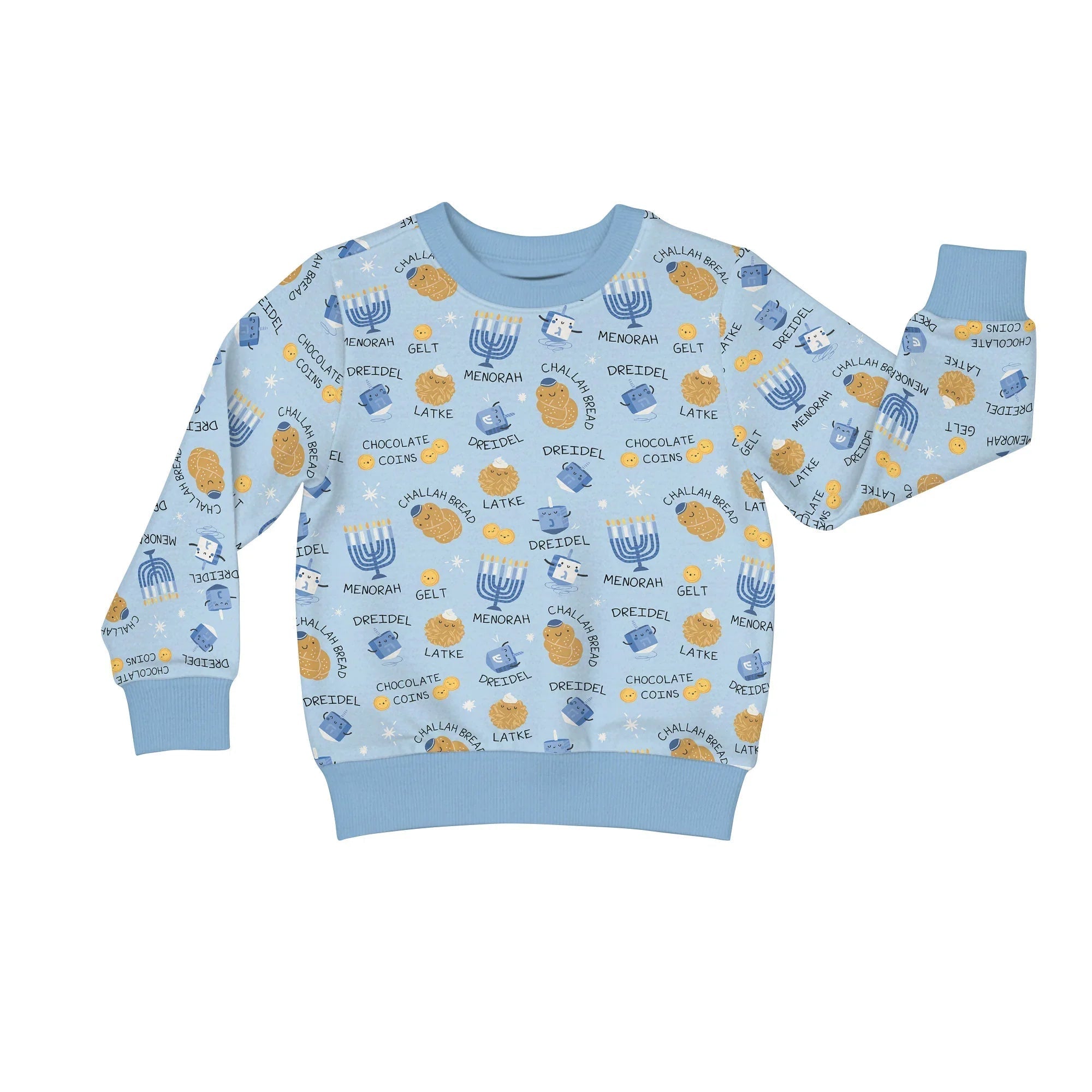 Family Hanukkah Matching Crewneck Sweatshirt - StazzyBaby