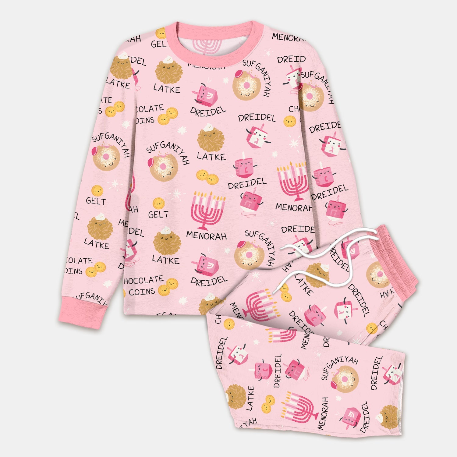 Family Hanukkah Matching Men's Pajama Set - StazzyBaby