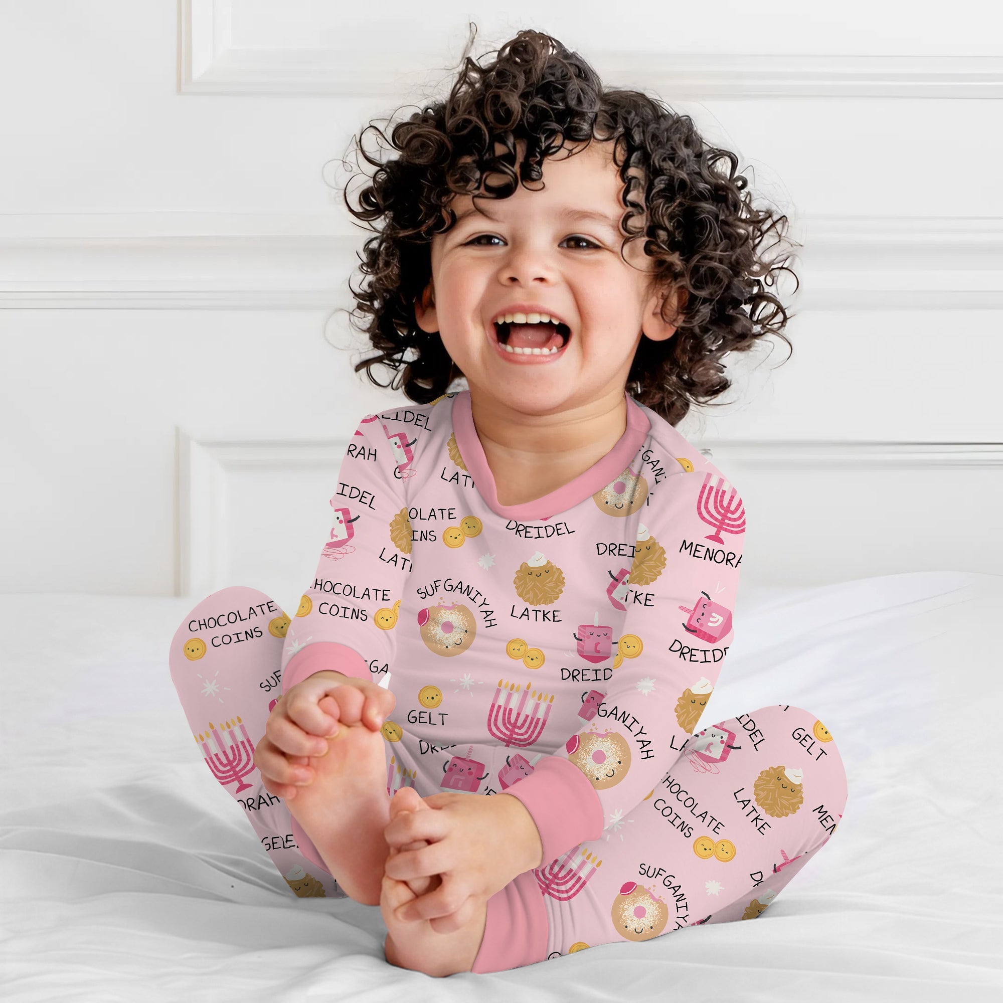 Family Hanukkah Matching Two - Piece Pajama Set - StazzyBaby