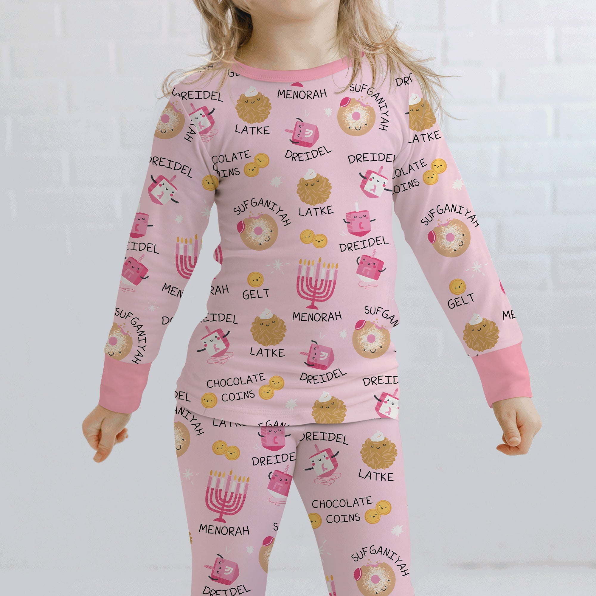 Family Hanukkah Matching Two - Piece Pajama Set - StazzyBaby