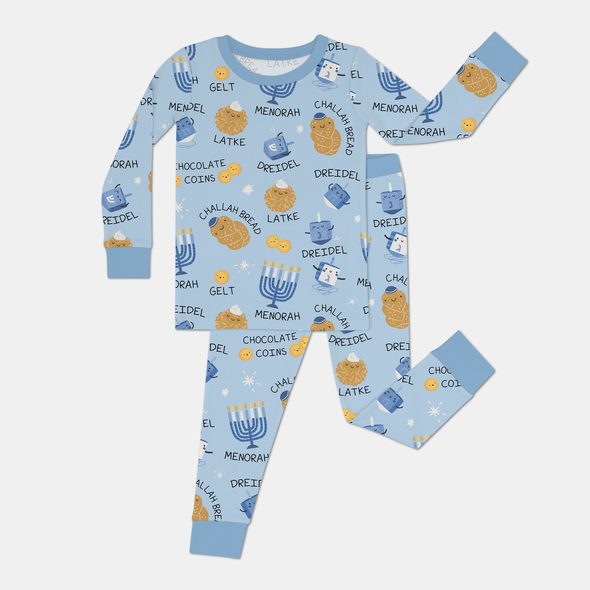 Family Hanukkah Matching Two - Piece Pajama Set - StazzyBaby