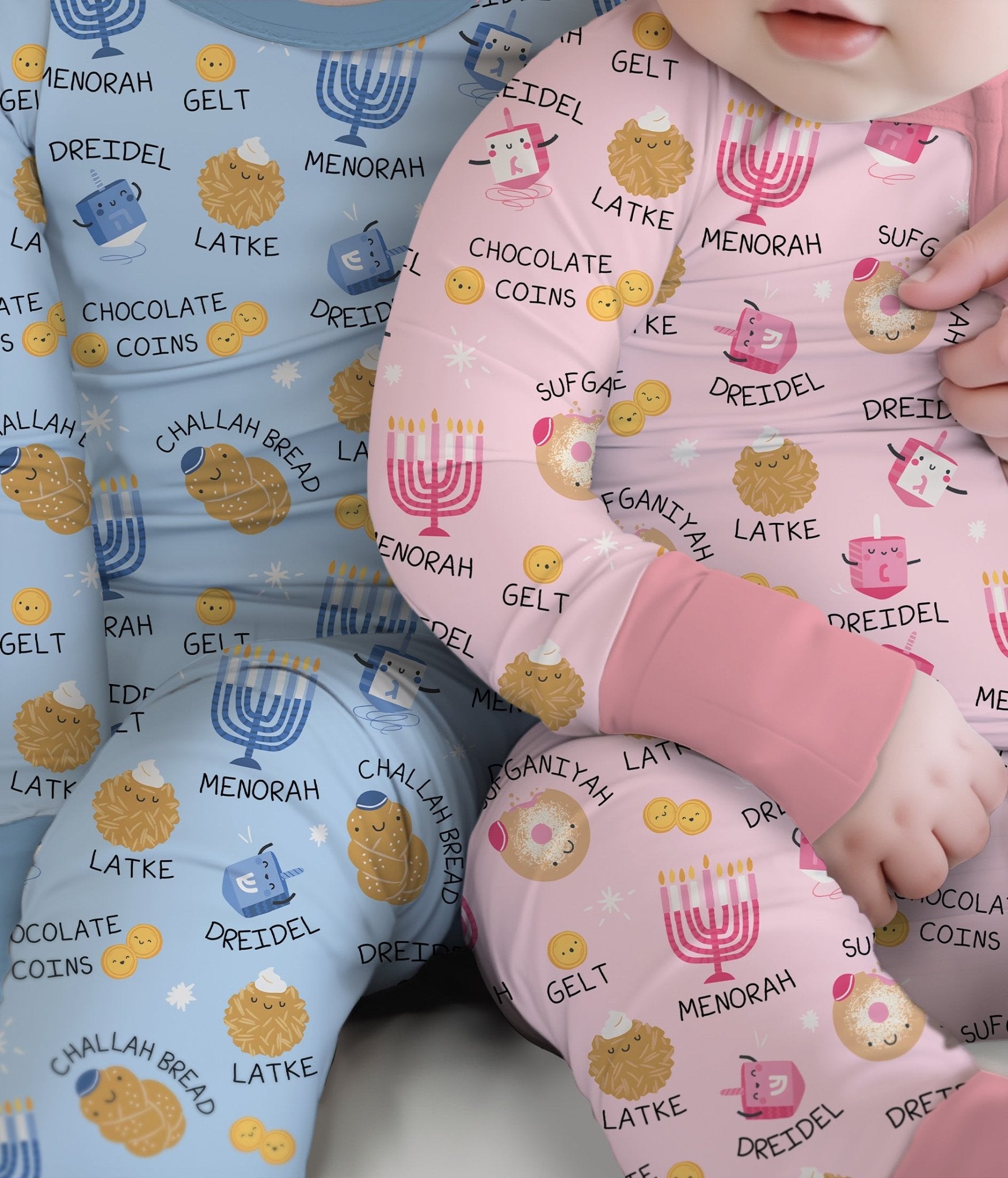 Family Hanukkah Matching Two - Piece Pajama Set - StazzyBaby