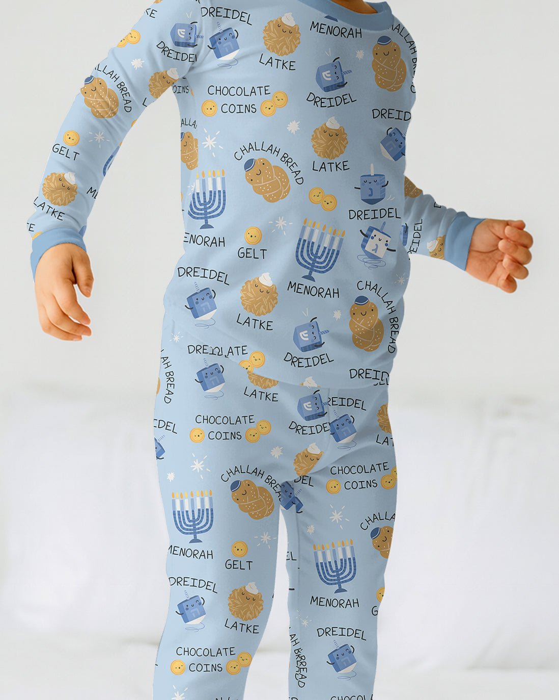Family Hanukkah Matching Two - Piece Pajama Set - StazzyBaby