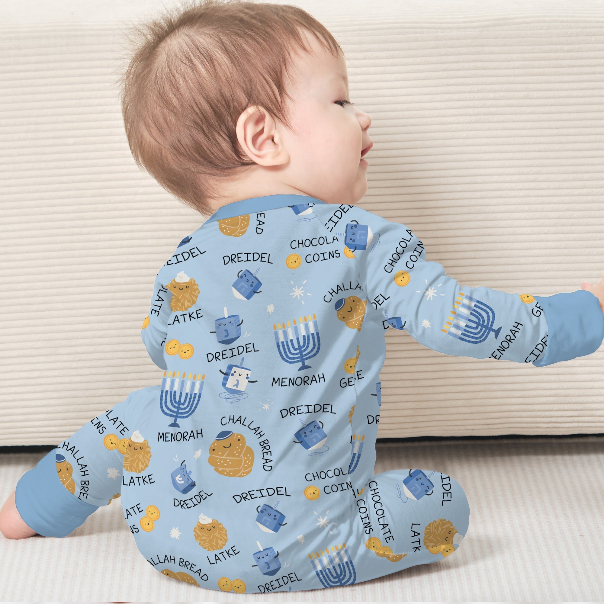 Family Hanukkah Matching Zippy - StazzyBaby