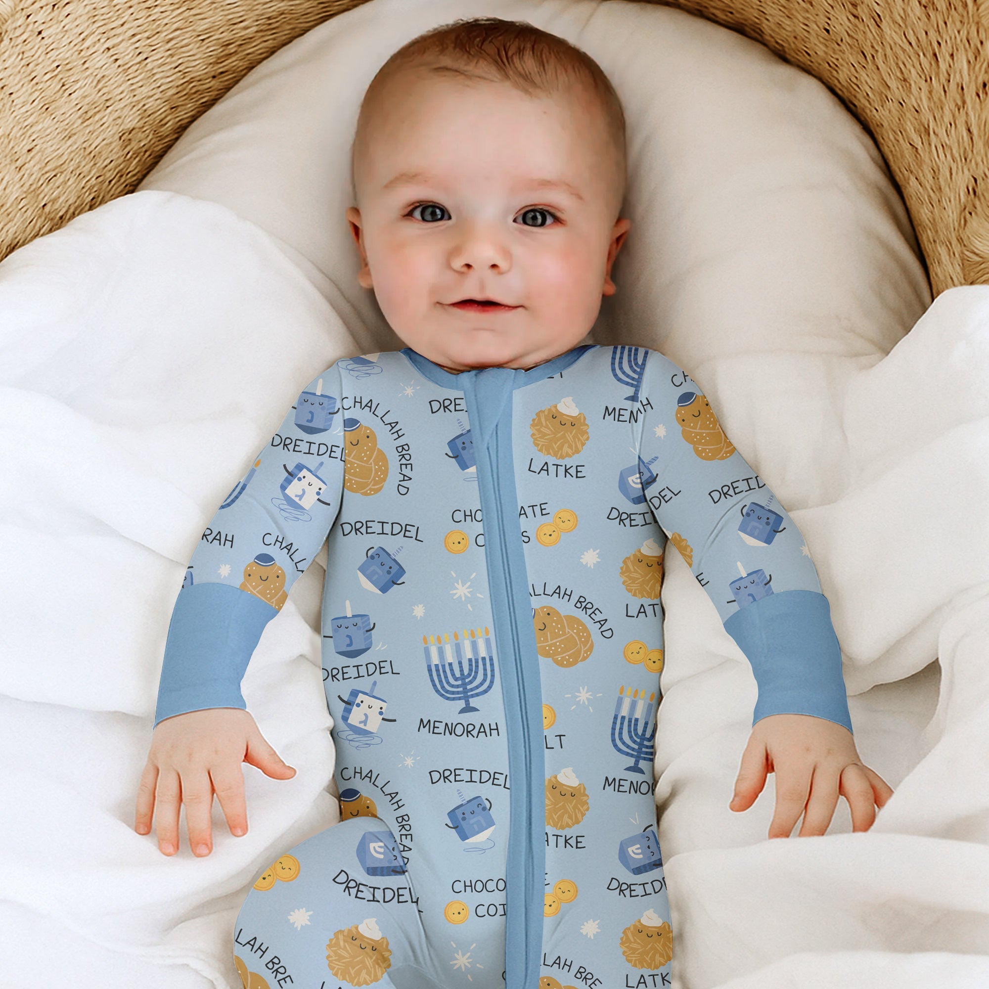 Family Hanukkah Matching Zippy - StazzyBaby