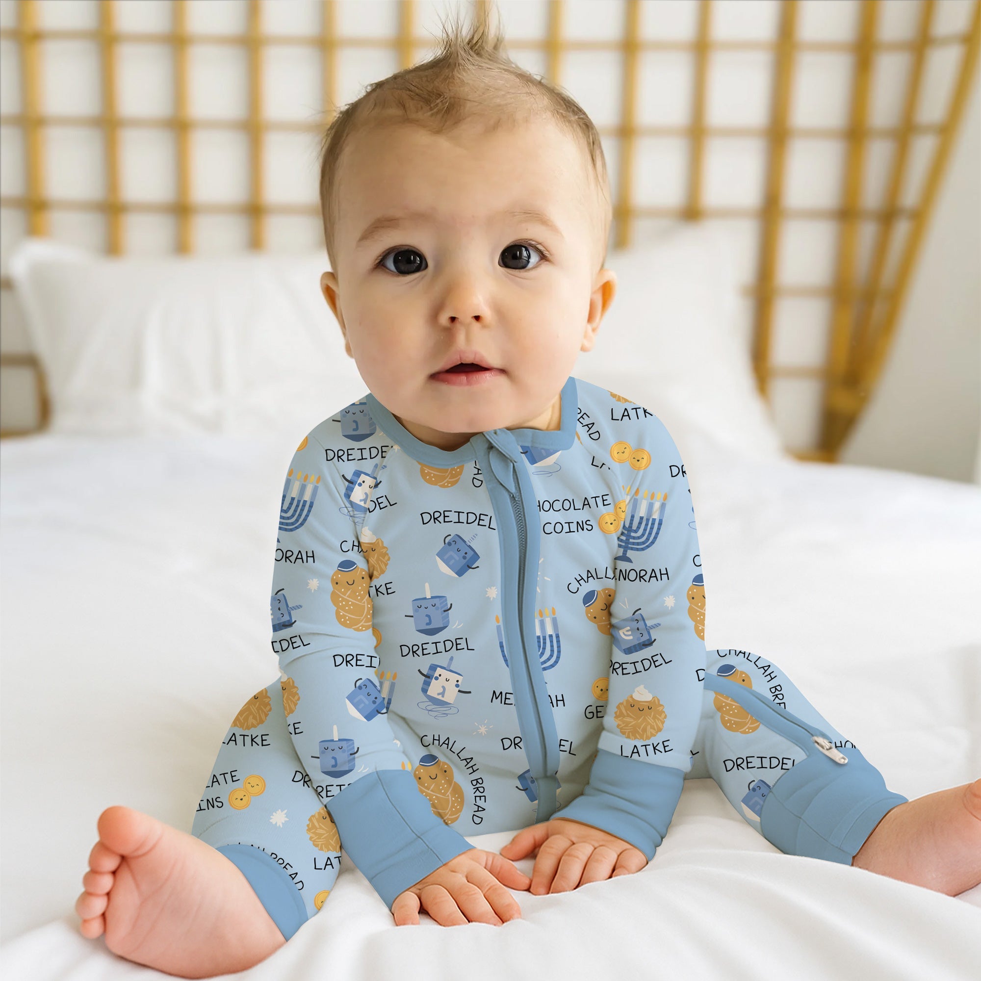 Family Hanukkah Matching Zippy - StazzyBaby