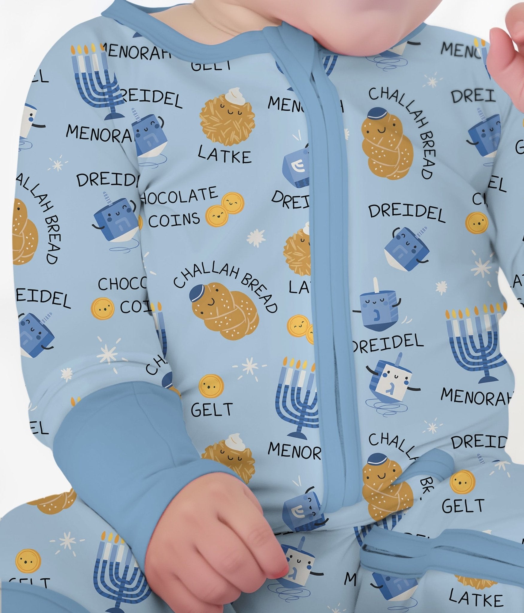 Family Hanukkah Matching Zippy - StazzyBaby