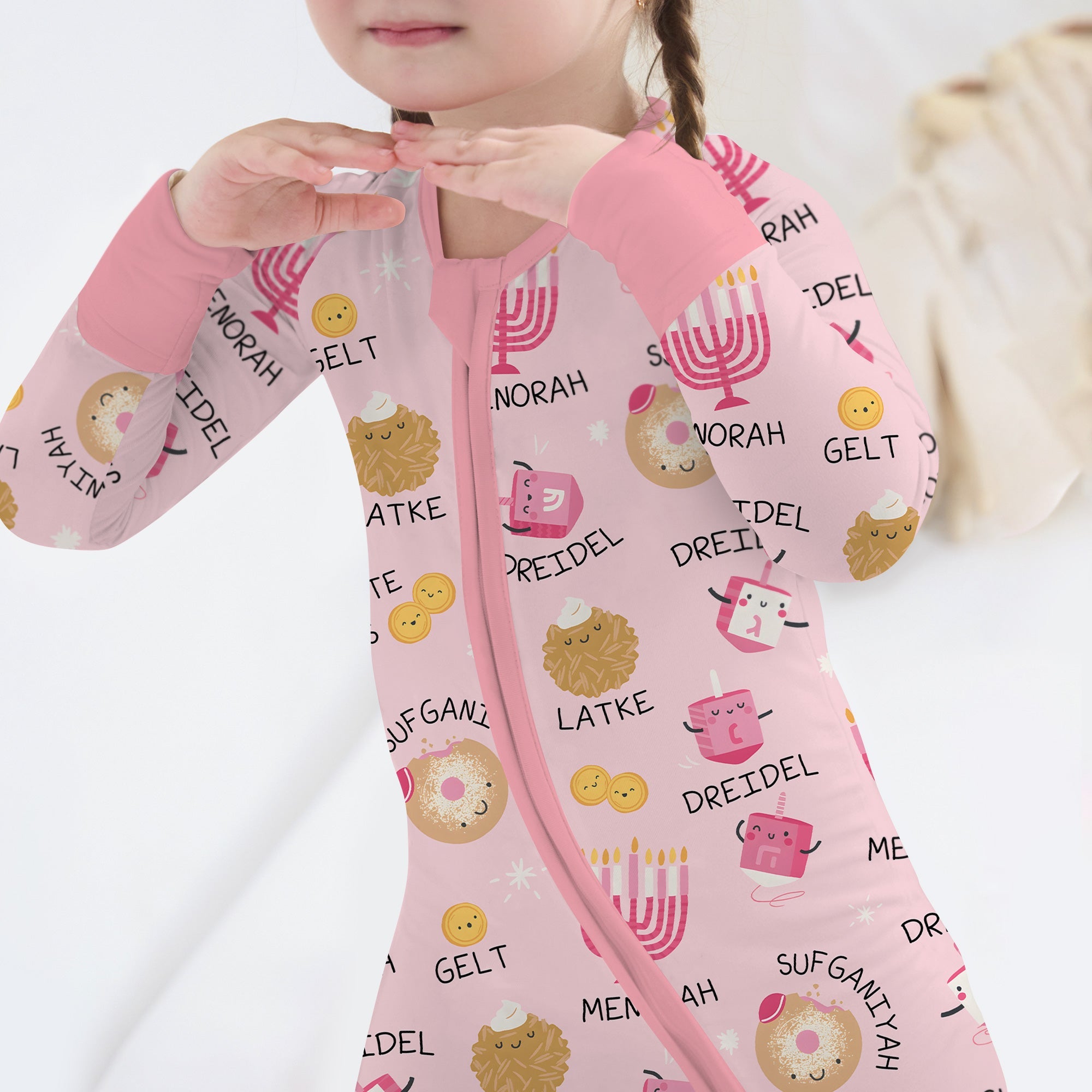 Family Hanukkah Matching Zippy - StazzyBaby