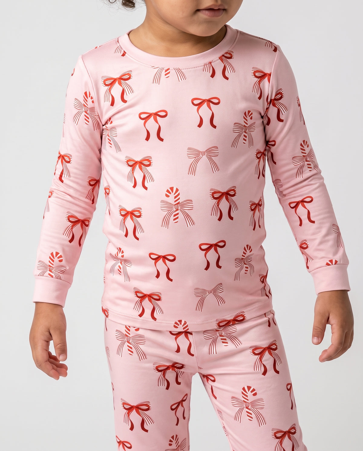 Chrismas Waffle ver.2 Bamboo Two Piece Long Sleeve Pajama Set