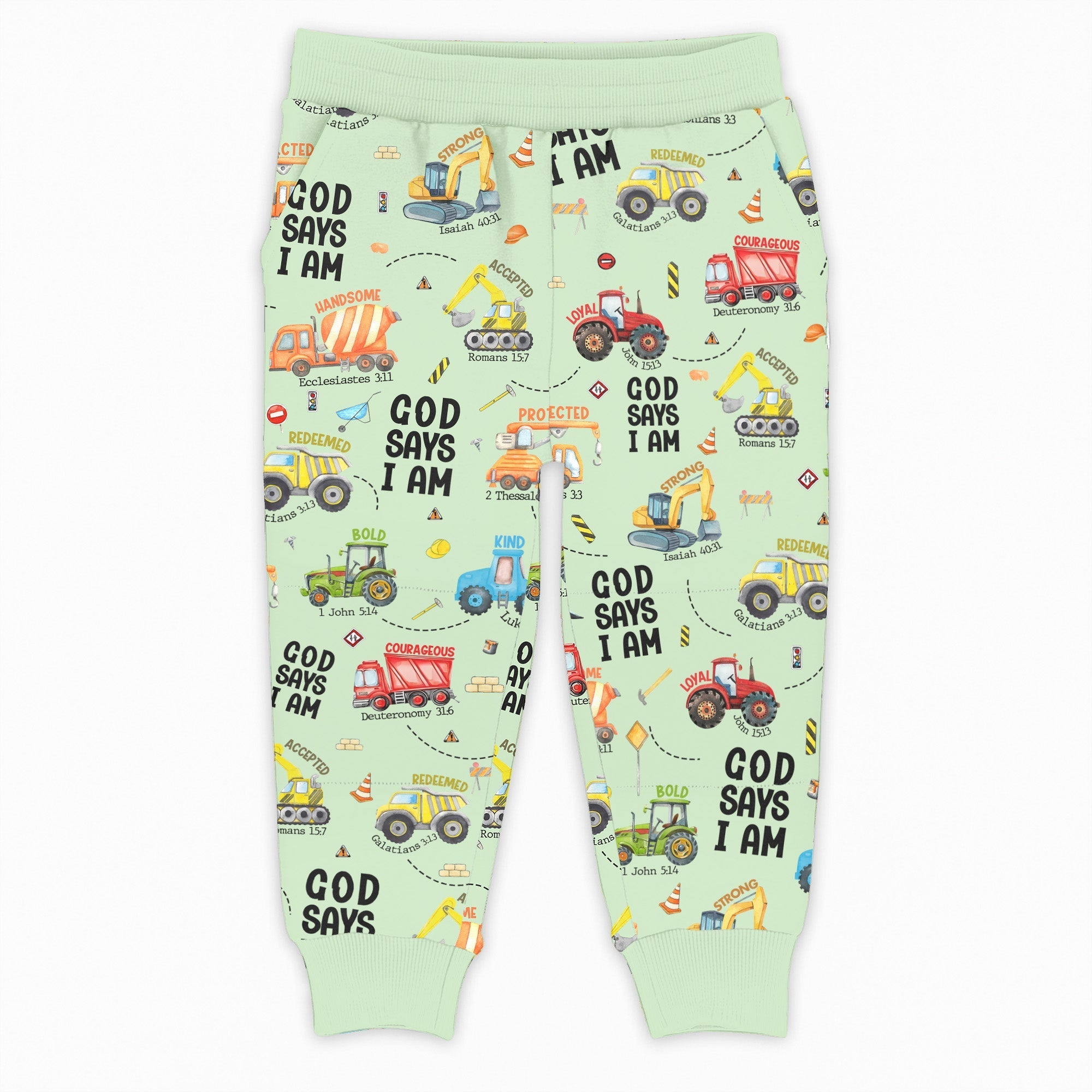 God Says I Am Boy Jogger - StazzyBaby