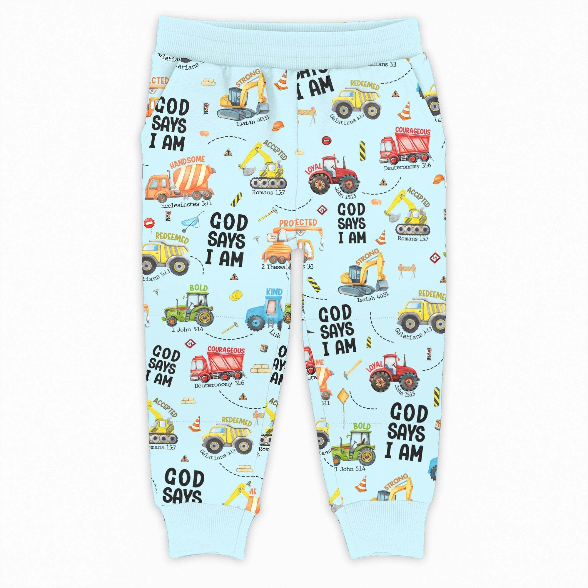 God Says I Am Boy Jogger - StazzyBaby