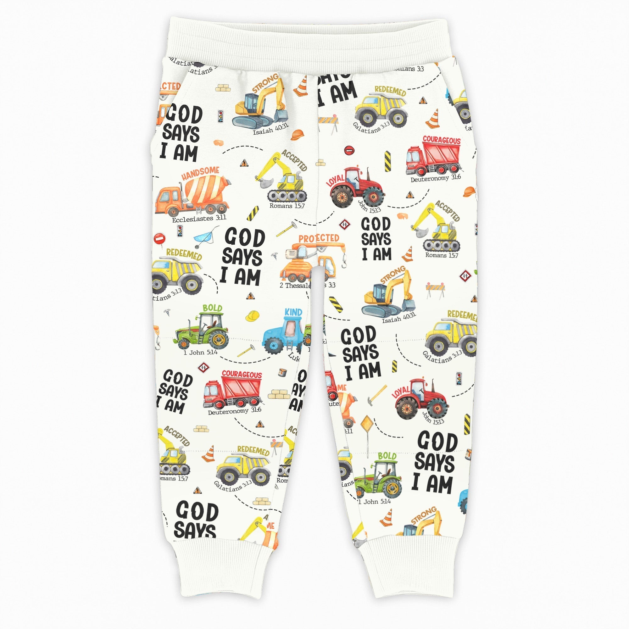 God Says I Am Boy Jogger - StazzyBaby