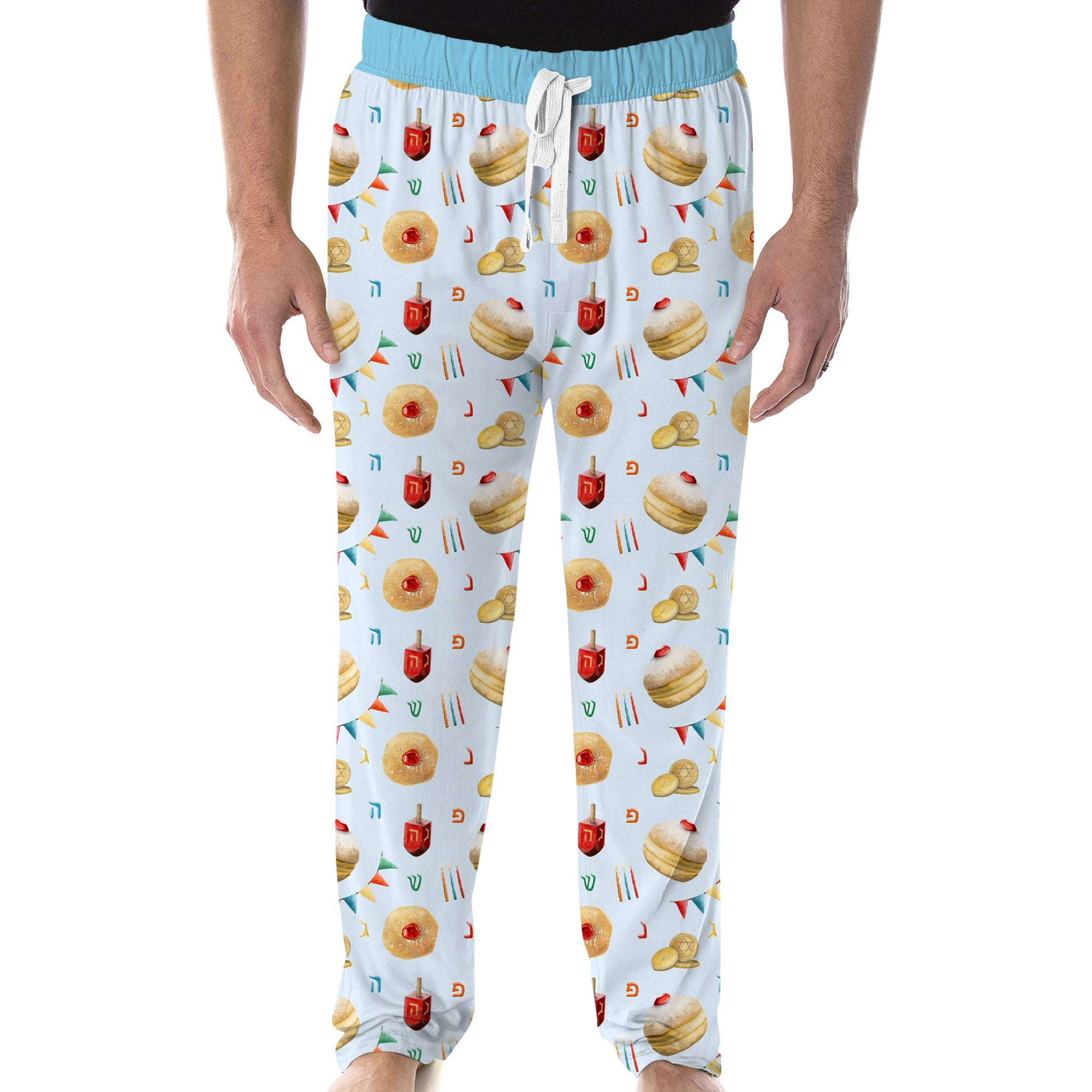 Hanukkah Donuts Men's Pajama Set - StazzyBaby